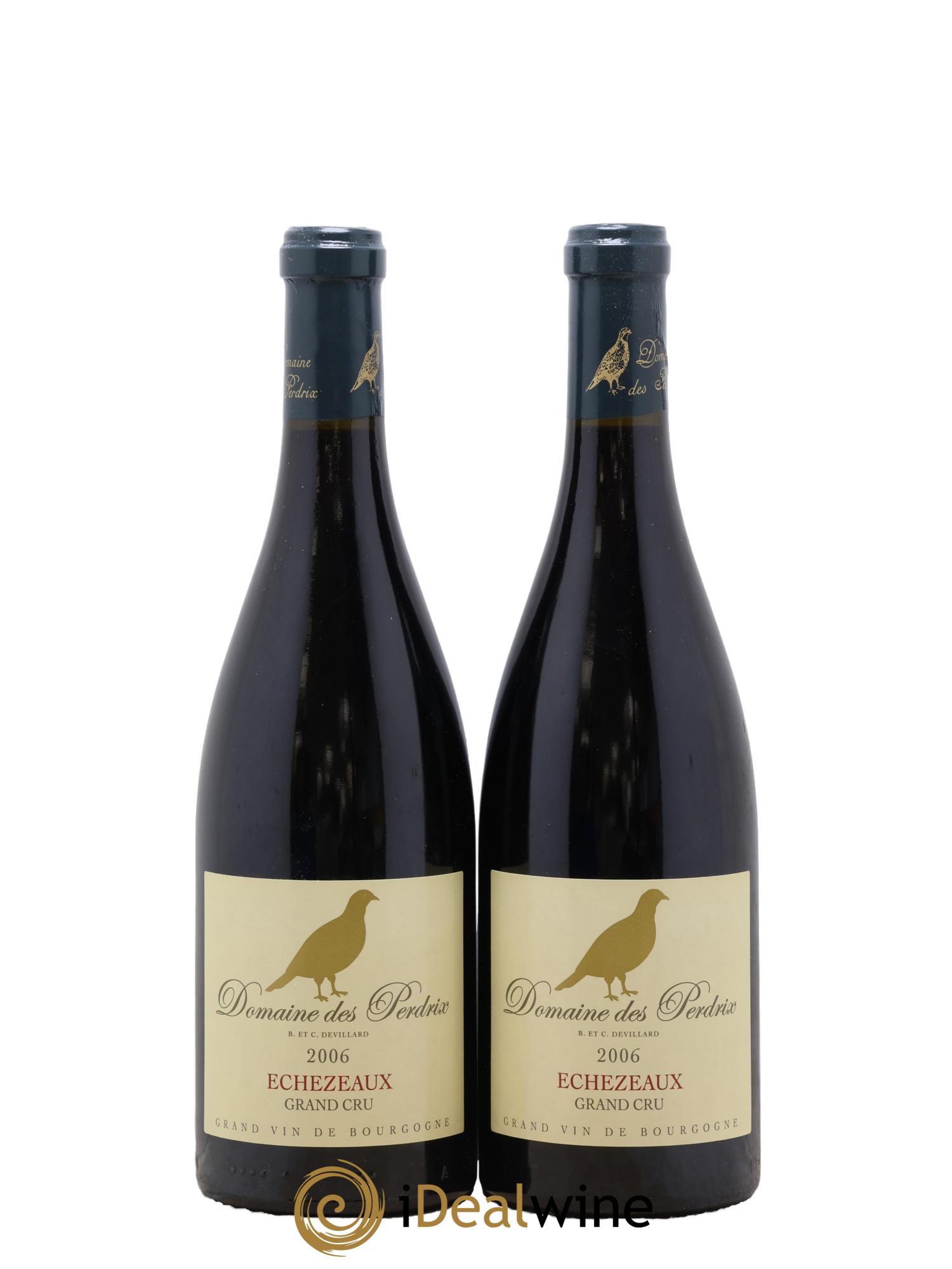 Echezeaux Grand Cru Perdrix (Domaine des) 2006 - Posten von 2 Flaschen - 0