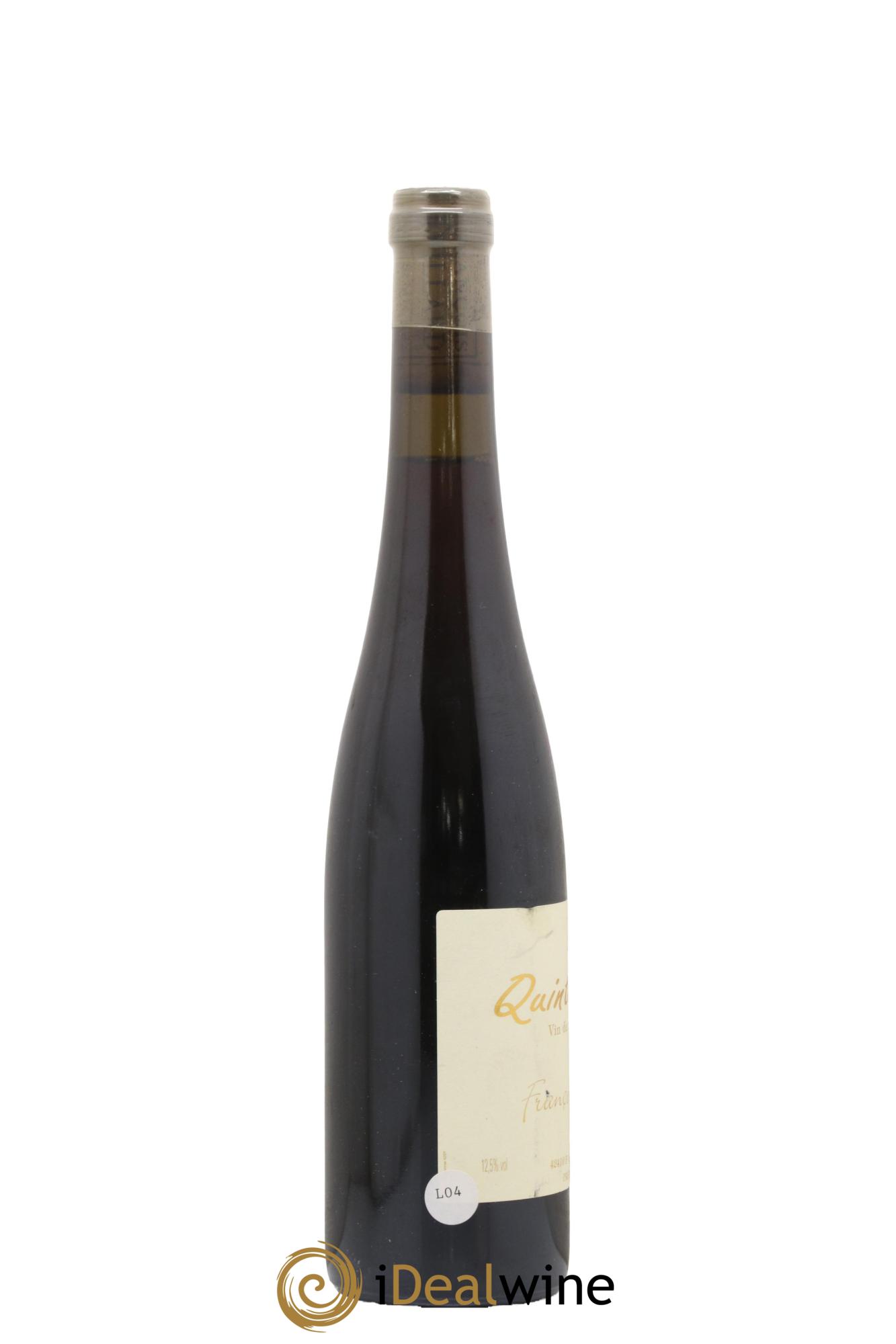 Vin de France Quintessence François Villard 2004 - Lot of 1 500ml format - 1