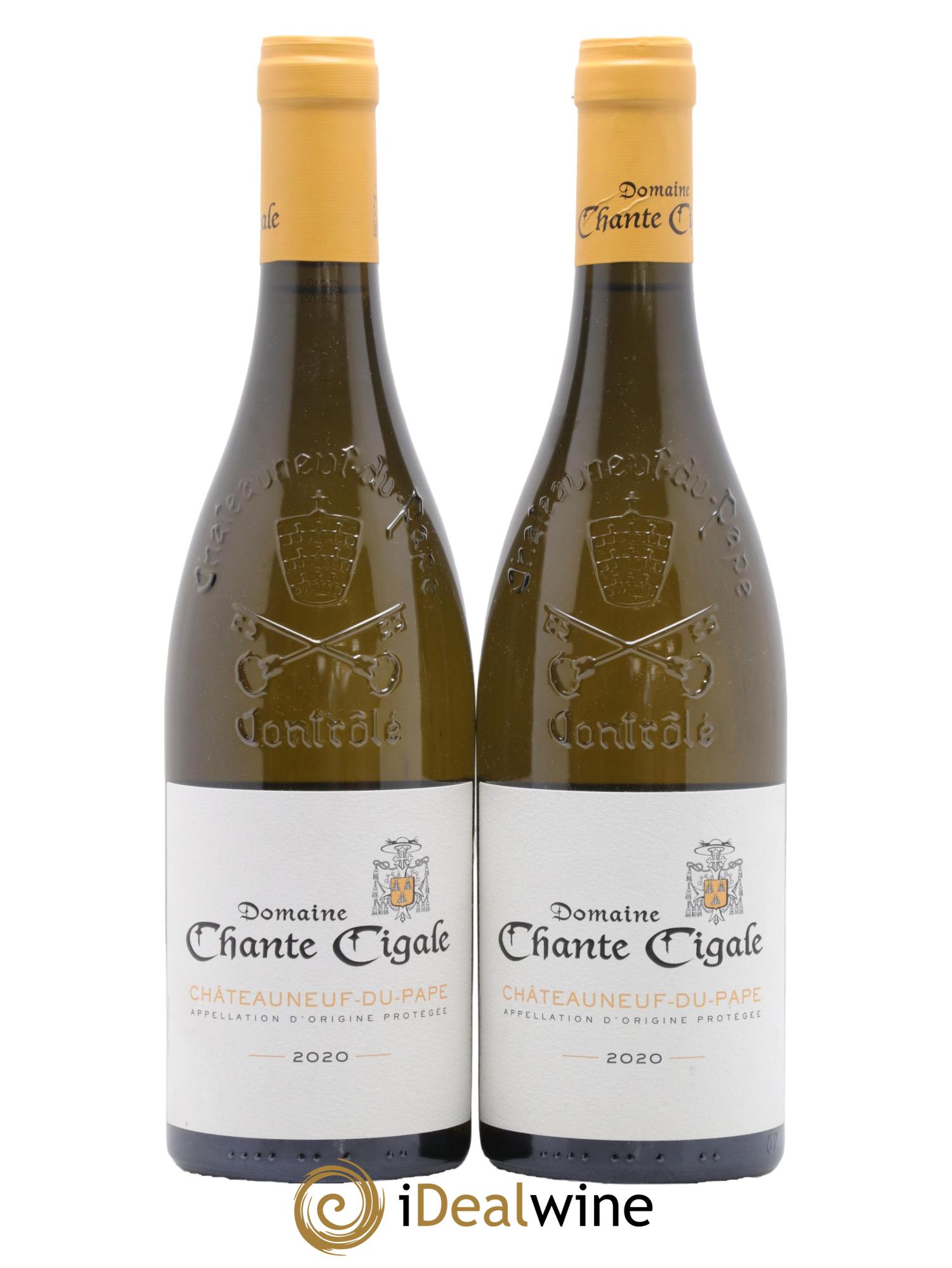 Châteauneuf-du-Pape Chante Cigale 2020 - Lot de 2 bouteilles - 0