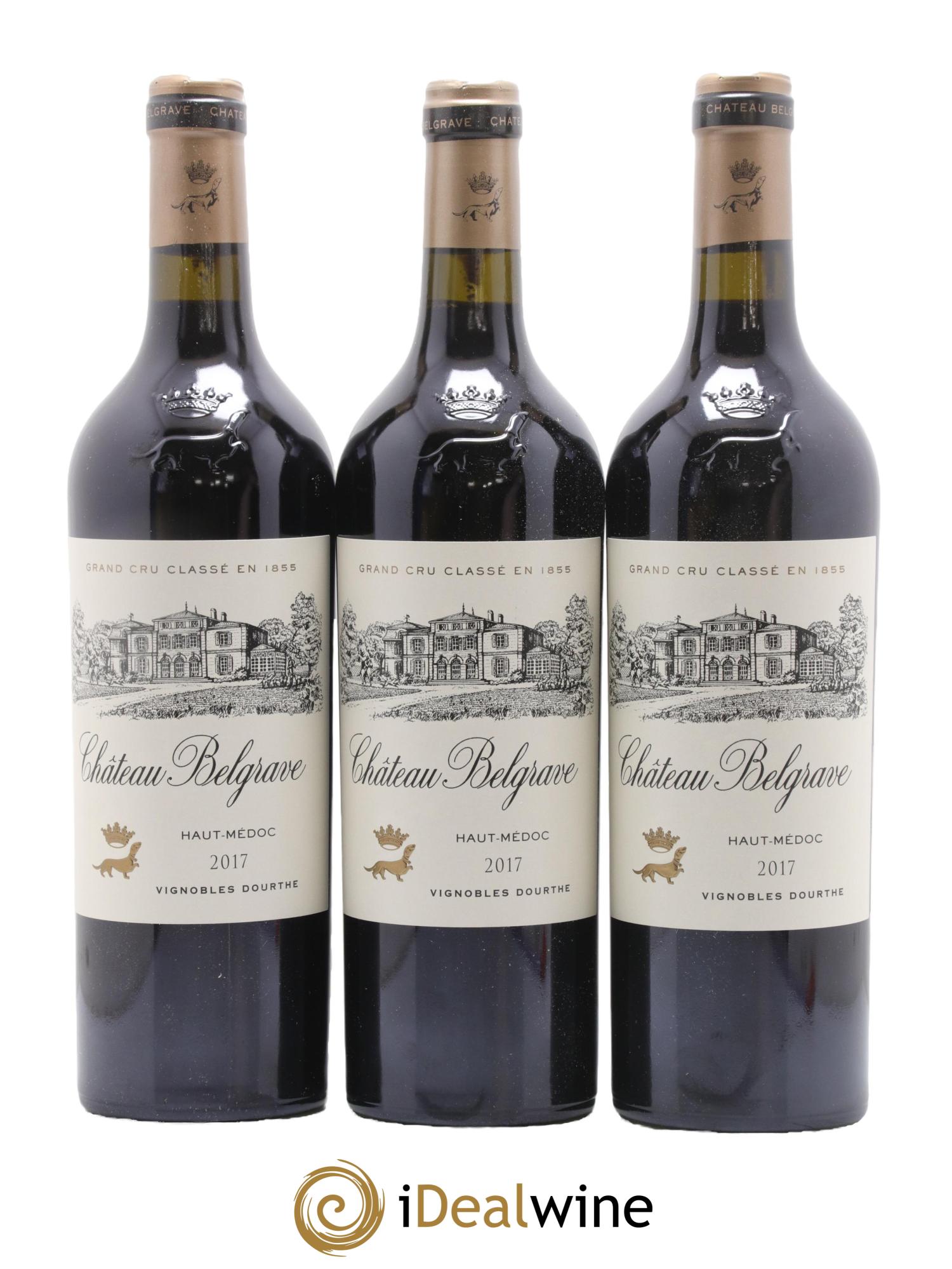 Château Belgrave 5ème Grand Cru Classé  2017 - Lotto di 6 bottiglie - 2