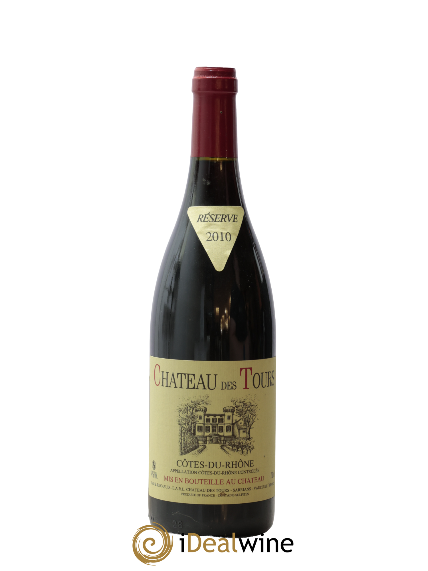 Côtes-du-Rhône Château des Tours Emmanuel Reynaud 2010 - Lot of 1 bottle - 0