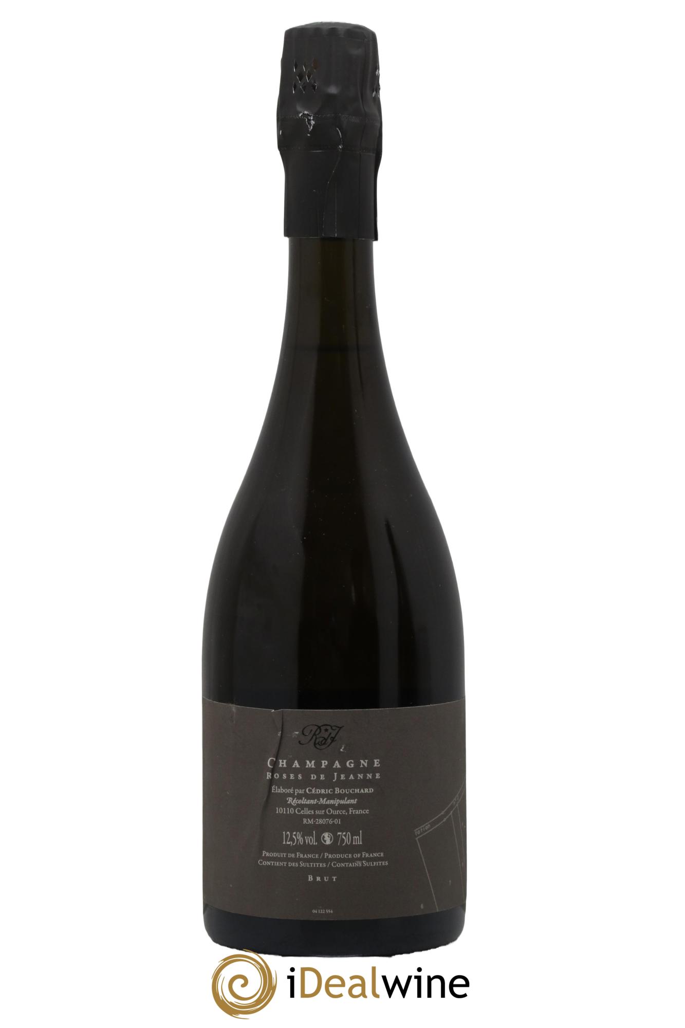 Roses de Jeanne Côte de Val Vilaine Blanc de Noirs Cédric Bouchard 2021 - Lot of 1 bottle - 1