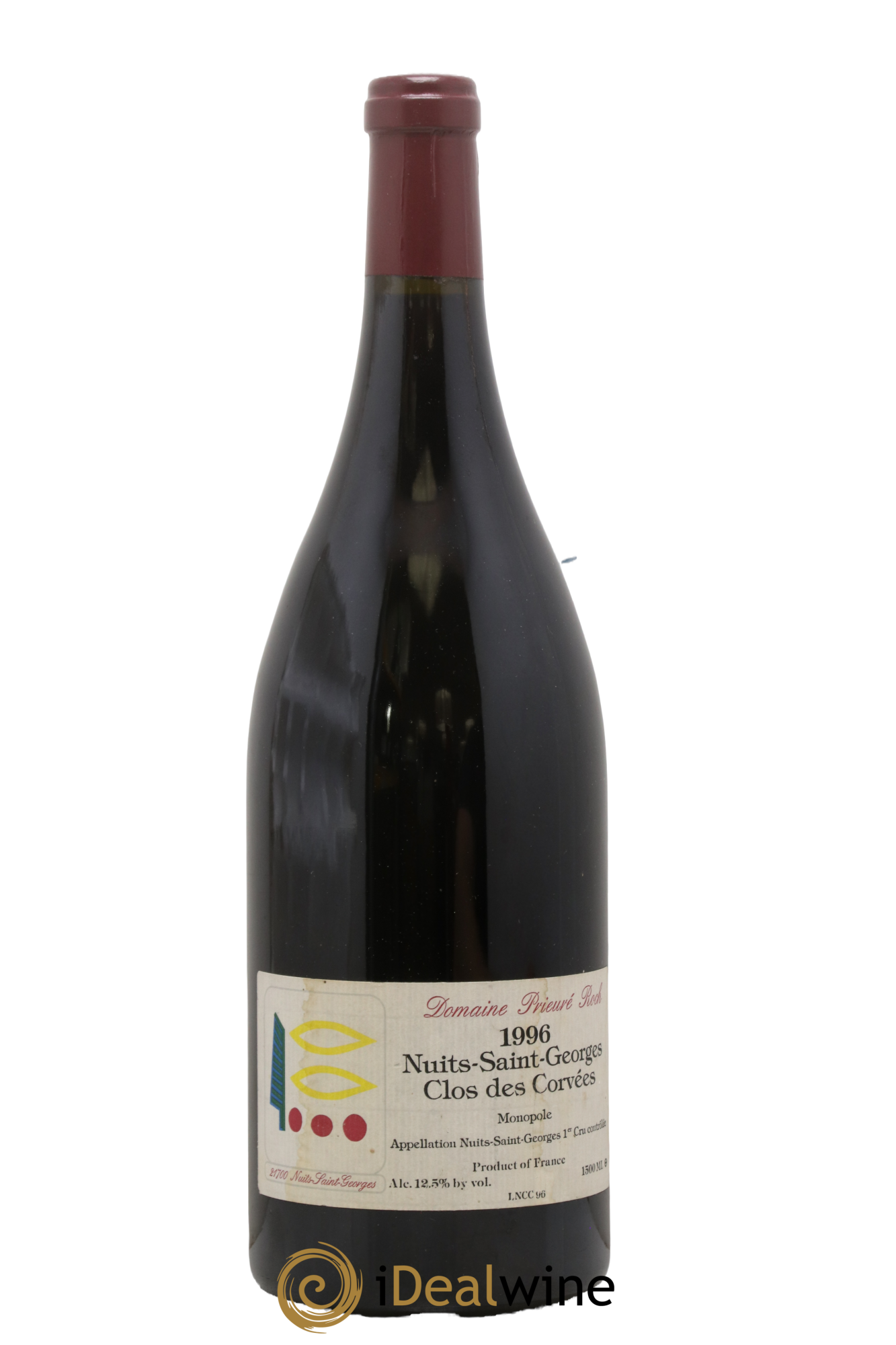Nuits-Saint-Georges 1er Cru Le Clos des Corvées Prieuré Roch 1996 - Lot de 1 magnum - 0