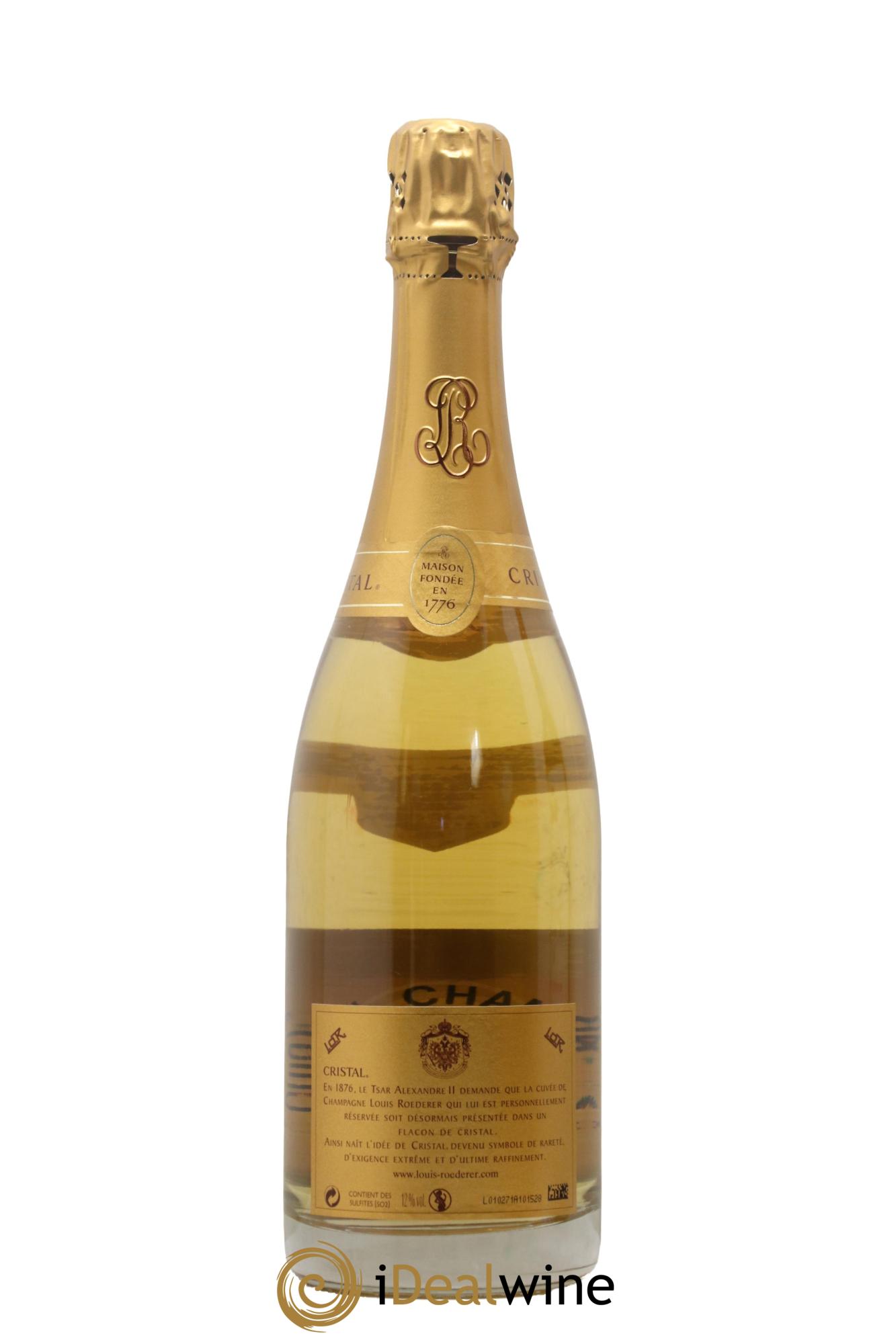 Cristal Louis Roederer  2006 - Posten von 1 Flasche - 1