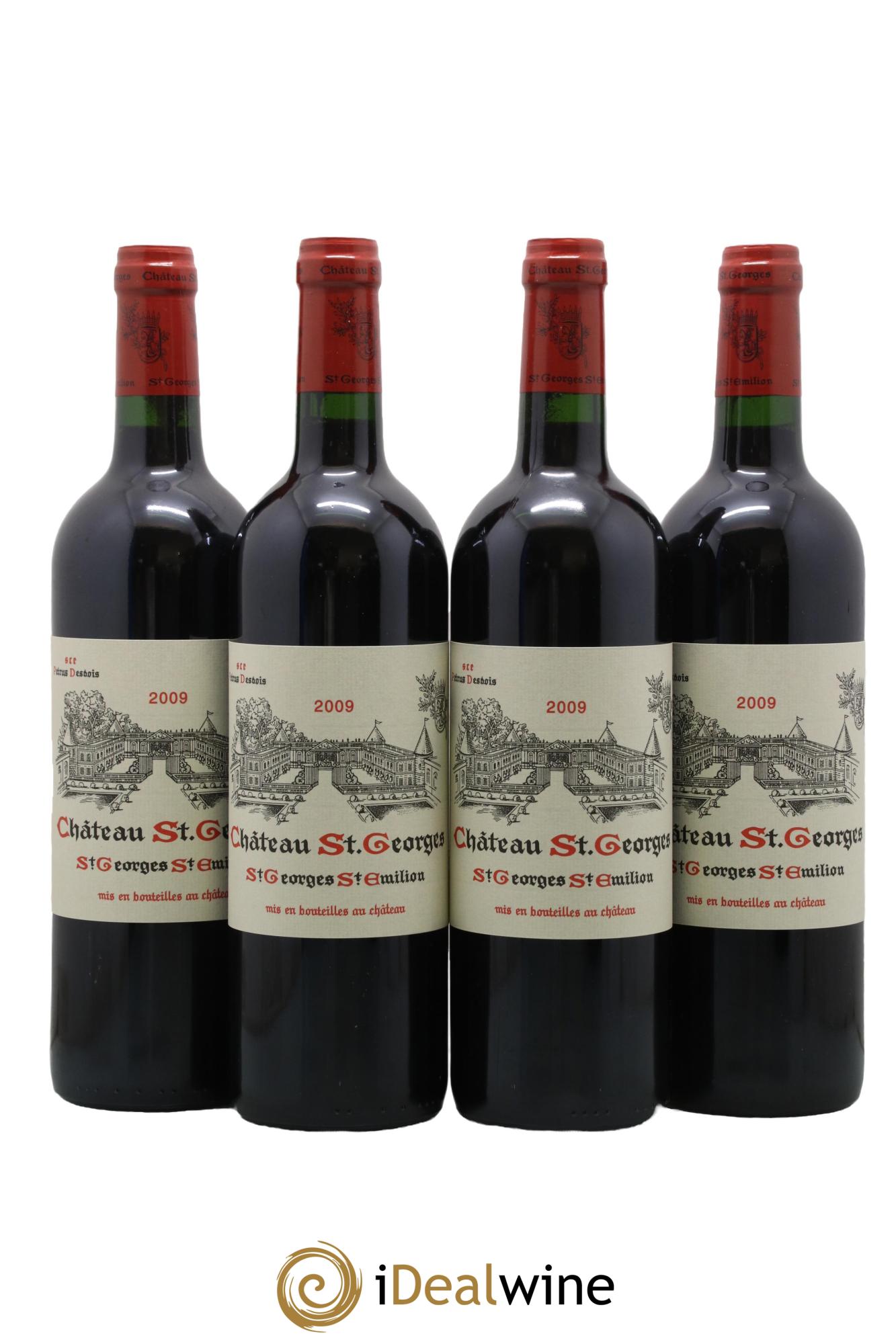 Château Saint-Georges 2009 - Lot de 4 bouteilles - 0