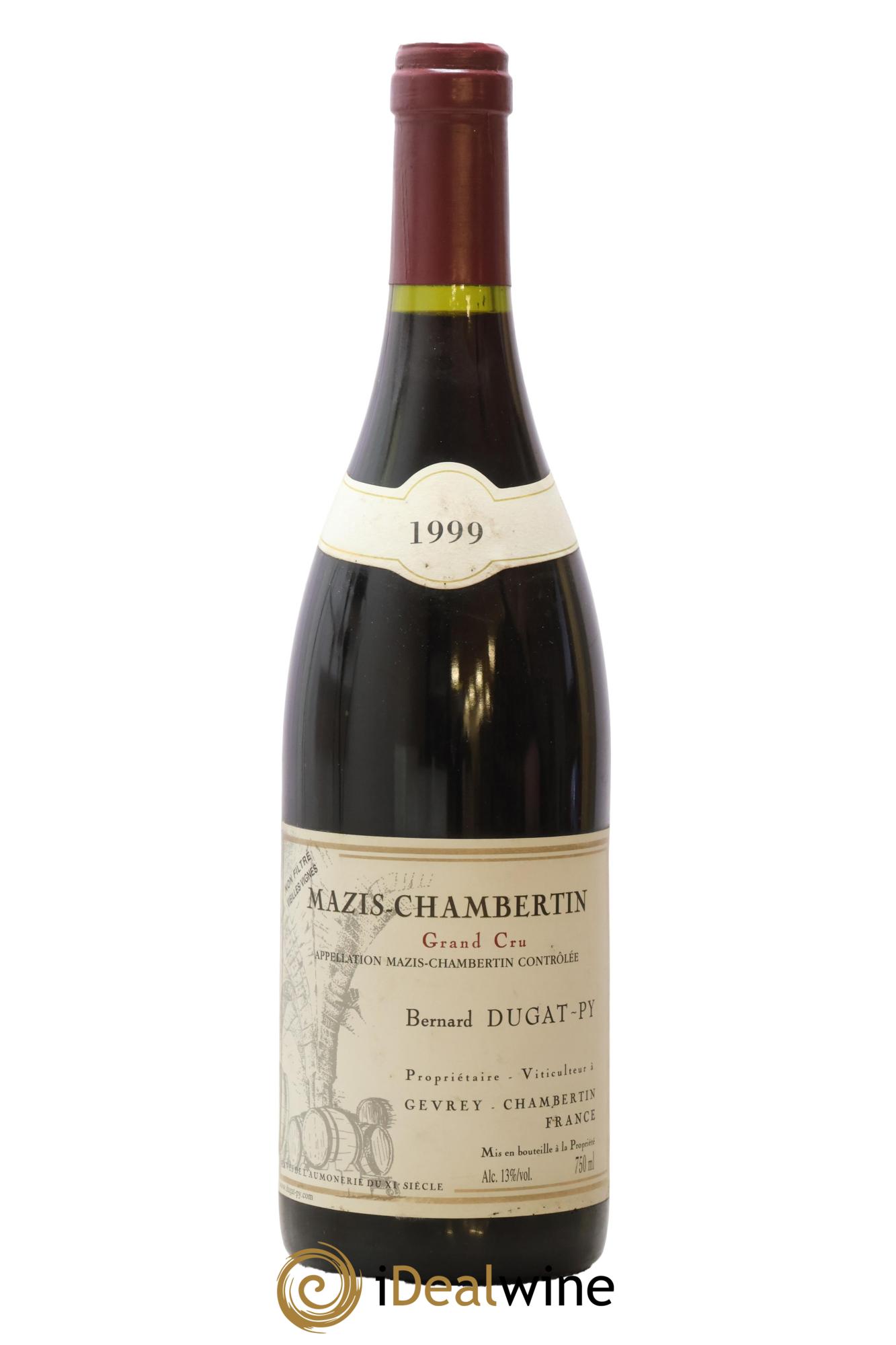 Mazis-Chambertin Grand Cru Vieilles Vignes Dugat-Py 1999 - Lot of 1 bottle - 0
