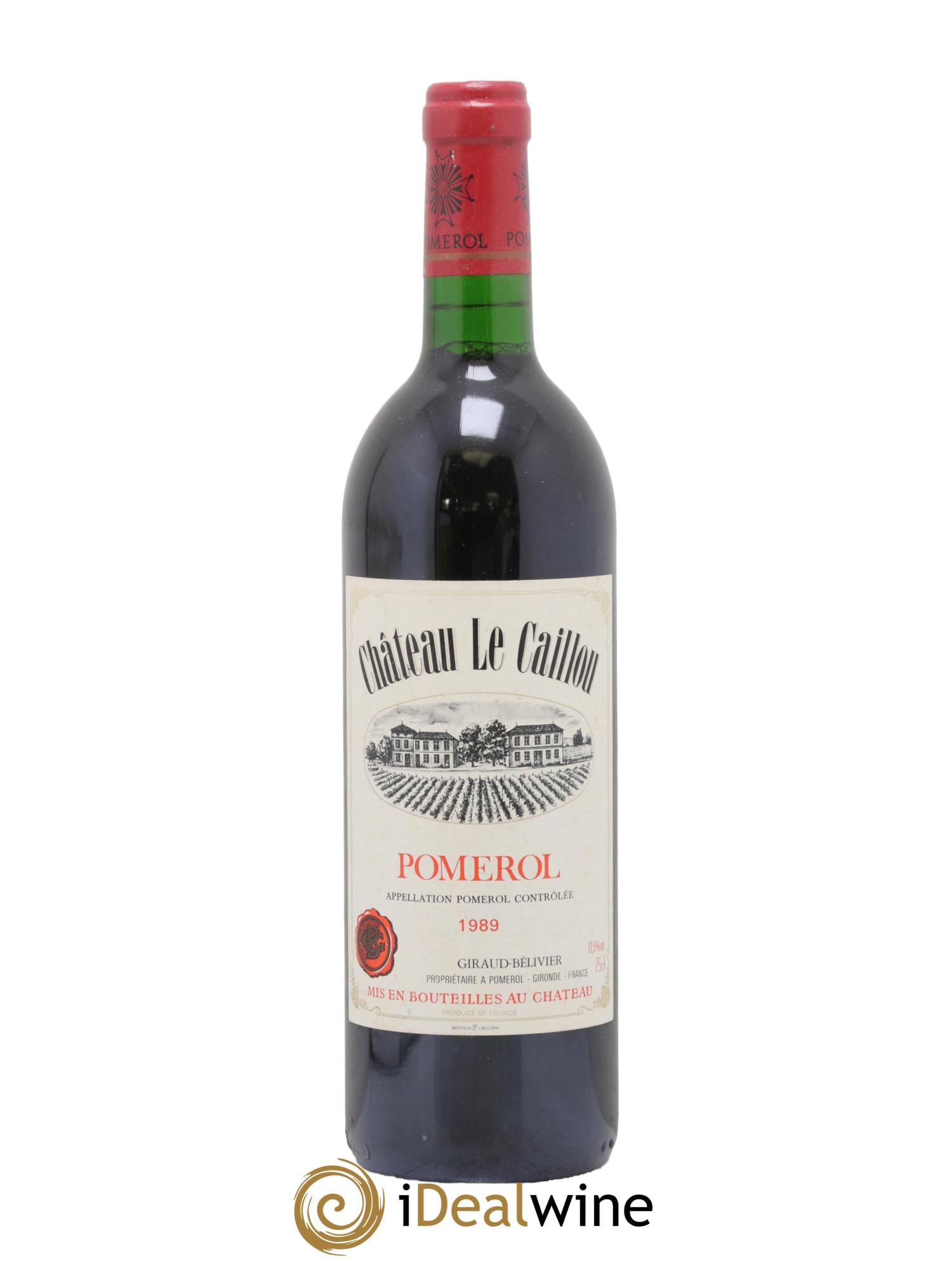 Château le Caillou 1989 - Lot de 1 bouteille - 0