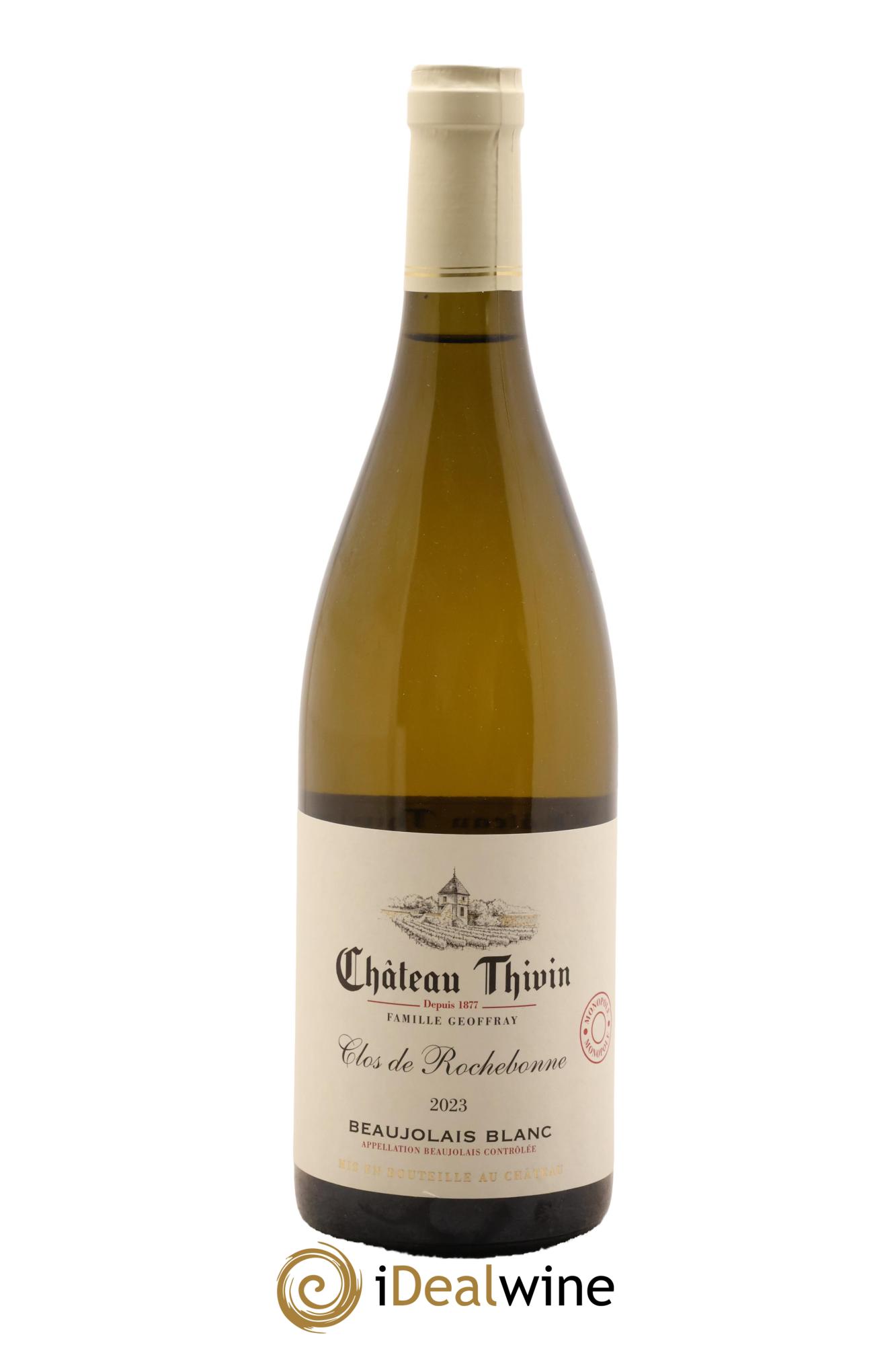 Beaujolais Clos de Rochebonne Château Thivin 2023 - Lotto di 1 bottiglia - 0
