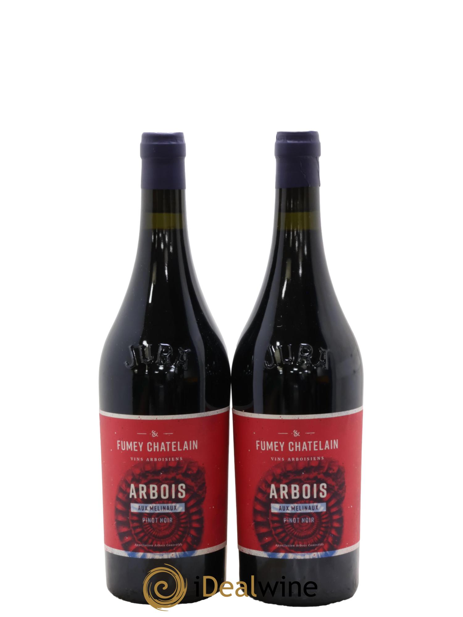 Arbois Pinot Noir Aux Mélinaux Fumey-Chatelain 2022 - Lot de 2 bouteilles - 0