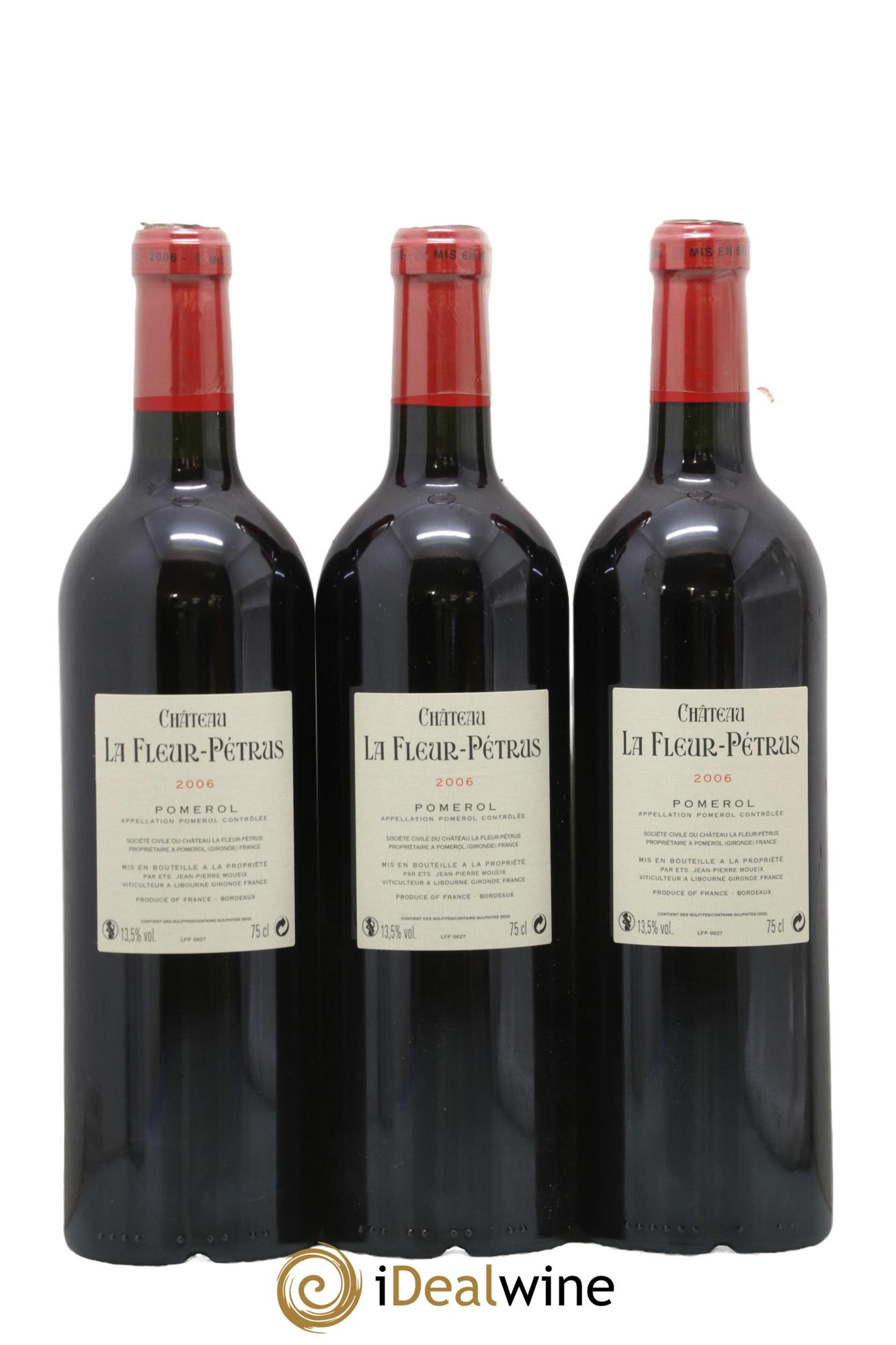 Château la Fleur Petrus 2006 - Lot de 3 bouteilles - 1