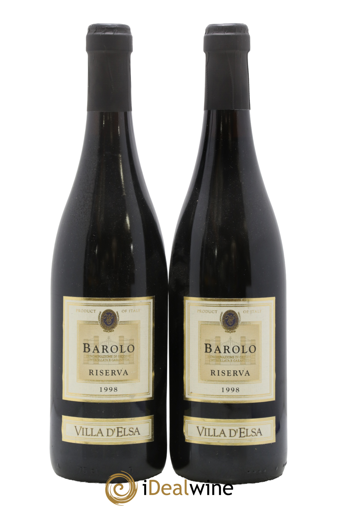Barolo Riserva Villa D'Elsa 1998 - Lot of 2 bottles - 0