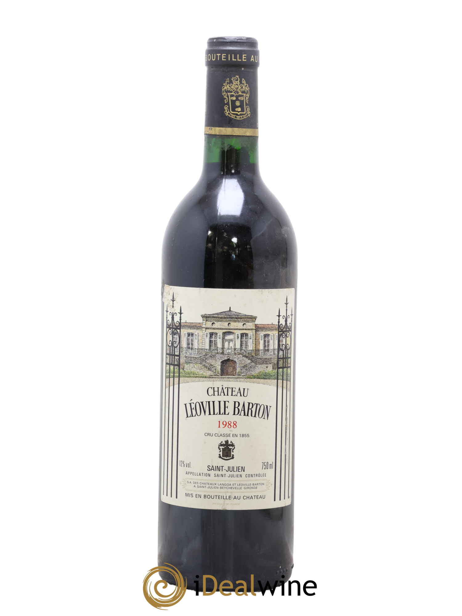 Château Léoville Barton 2ème Grand Cru Classé 1988 - Posten von 1 Flasche - 0