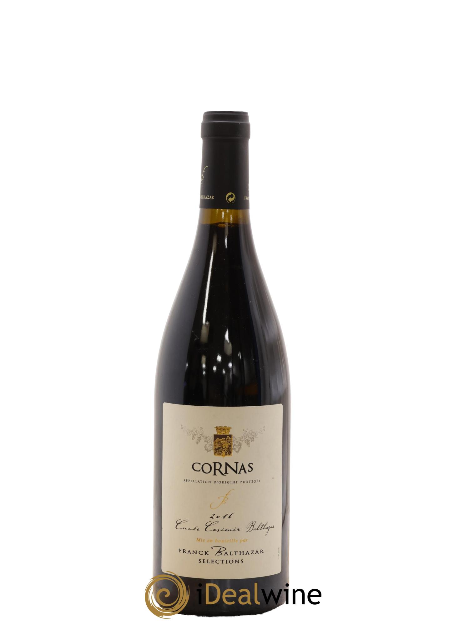 Cornas Cuvée Casimir Balthazar Franck Balthazar (Domaine) 2016 - Lotto di 1 bottiglia - 0