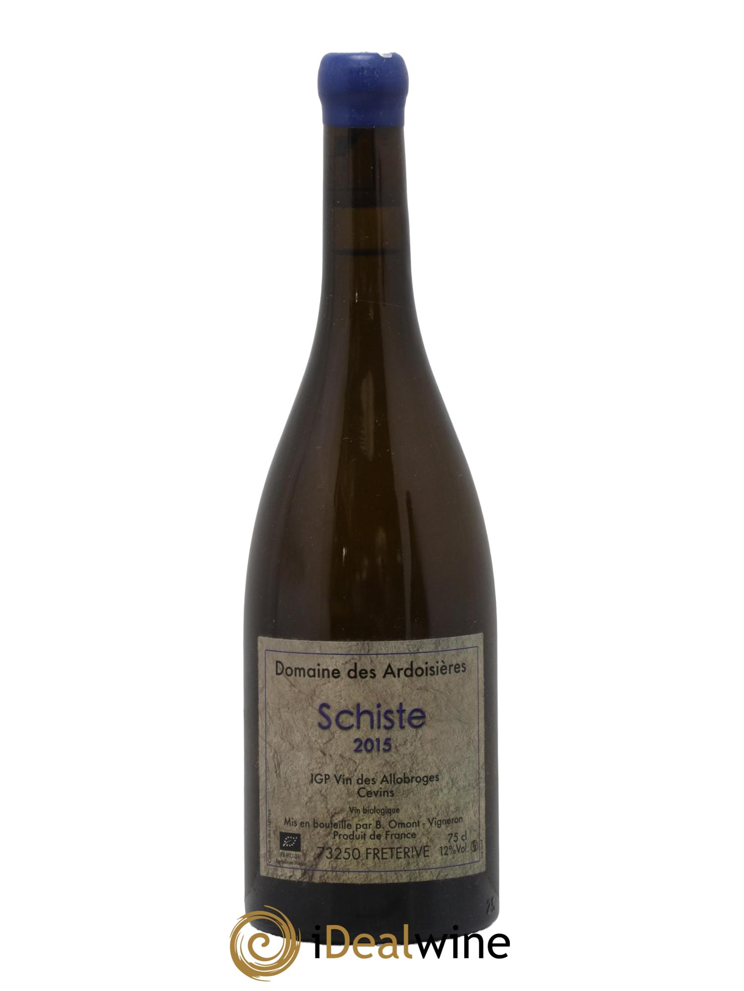 Vin des Allobroges Cevins Schiste Ardoisières (Domaine des) 2015 - Lot de 1 bouteille - 0