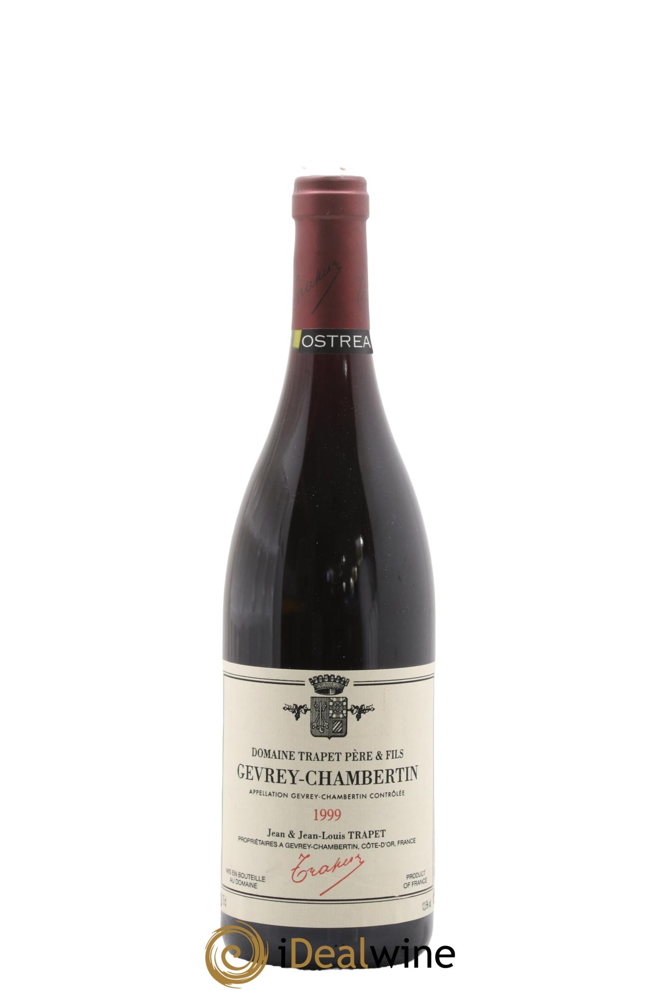 Gevrey-Chambertin Ostrea Domaine Trapet 1999 - Lot de 1 bouteille - 0
