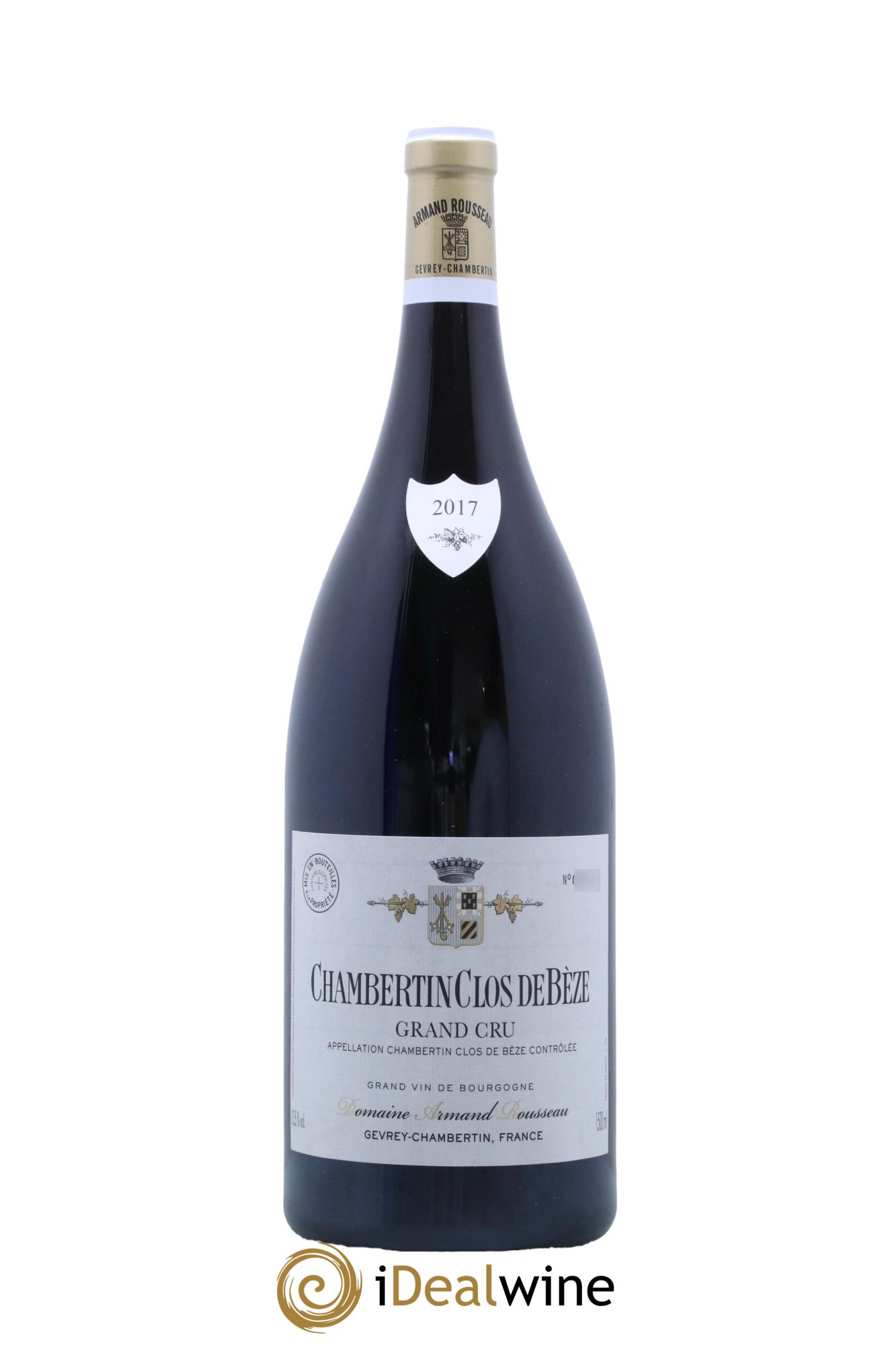 Chambertin Clos de Bèze Grand Cru Armand Rousseau (Domaine) 2017 - Lot de 1 magnum - 1