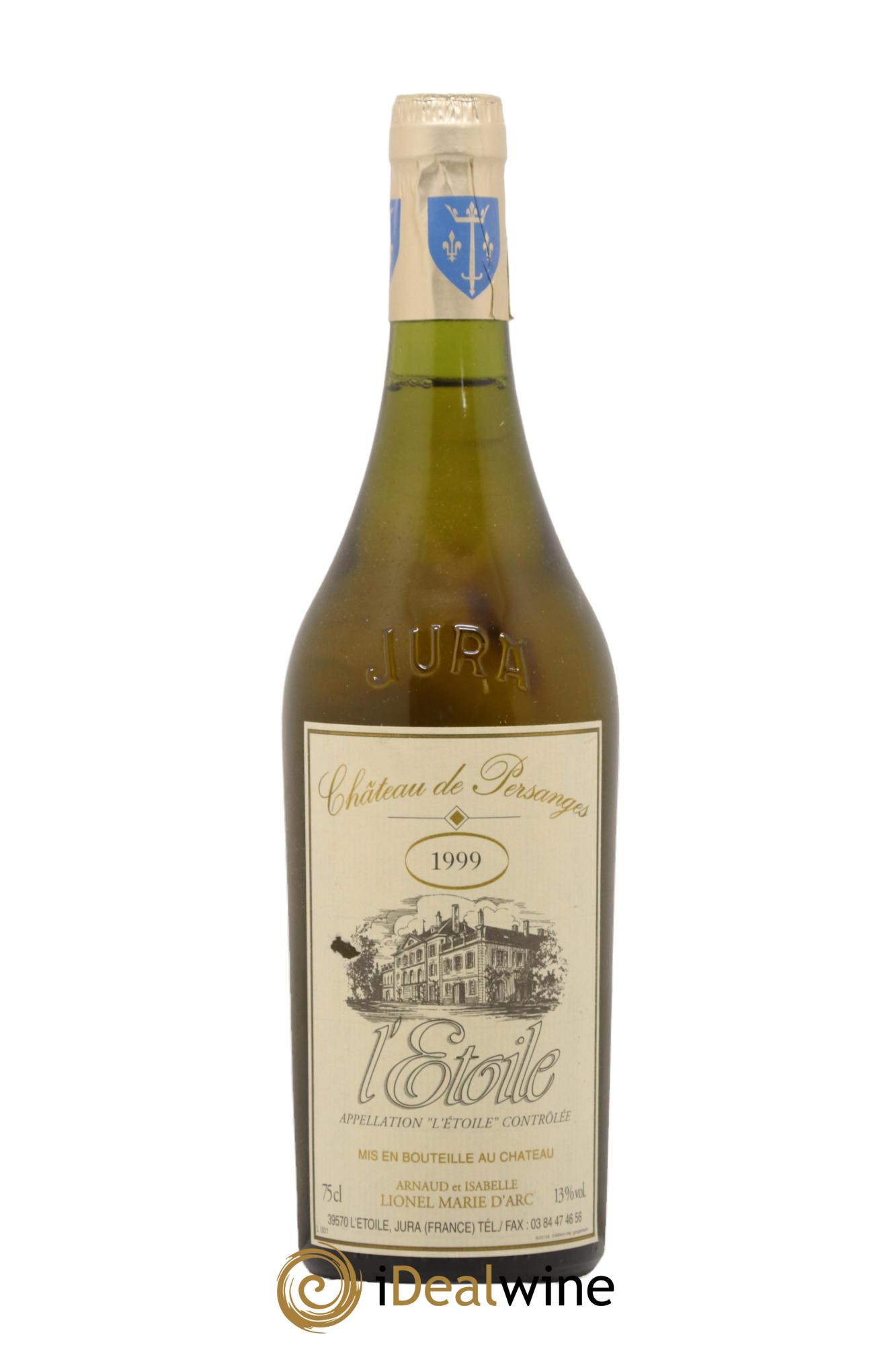 L'Etoile Chateau de Persanges 1999 - Lot de 1 bouteille - 0