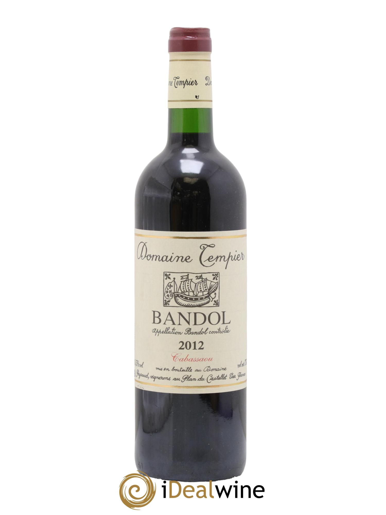 Bandol Domaine Tempier Cuvée Cabassaou Famille Peyraud 2012 - Posten von 1 Flasche - 0