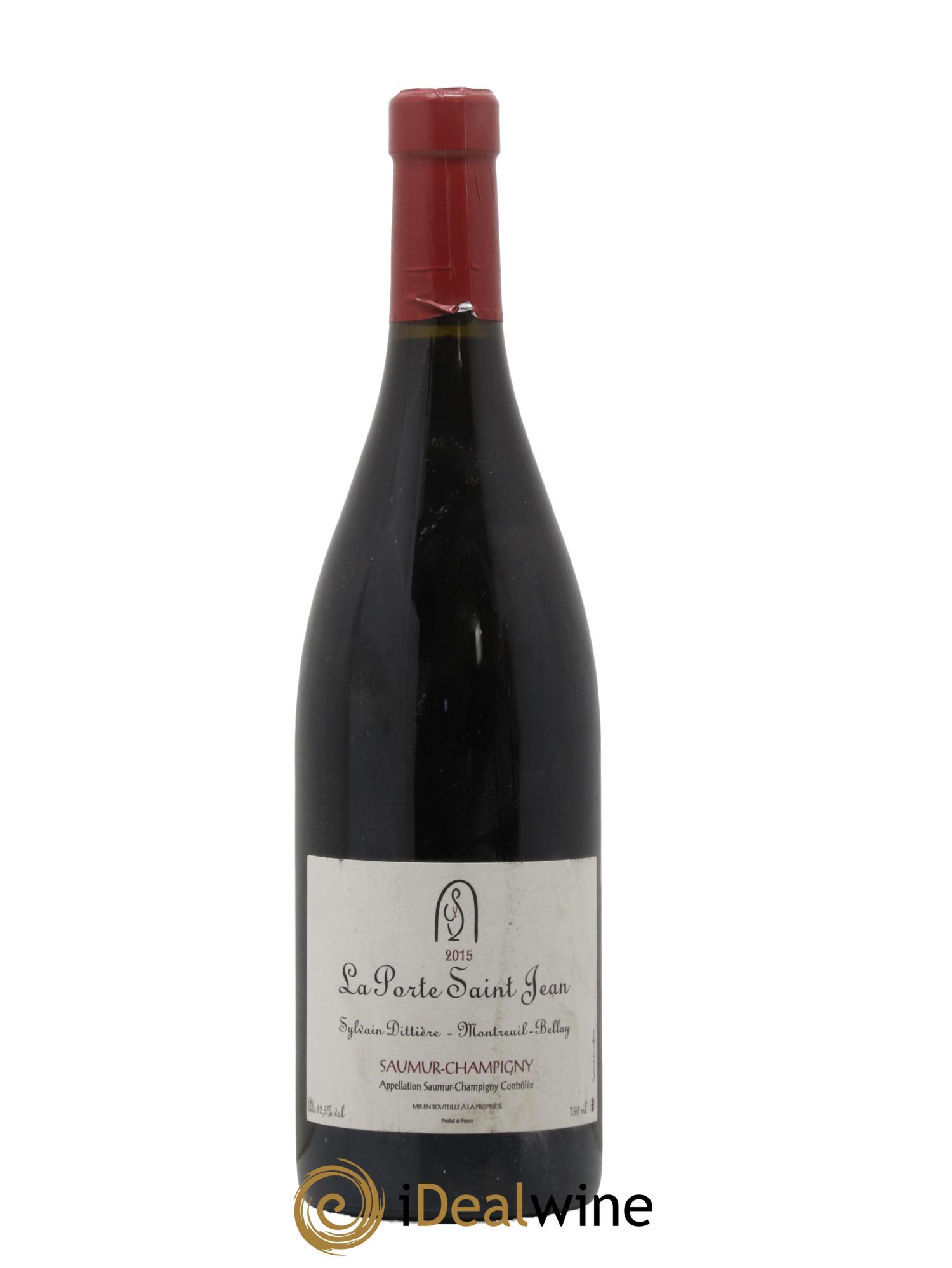 Saumur-Champigny La Porte Saint Jean 2015 - Lot de 1 bouteille - 0