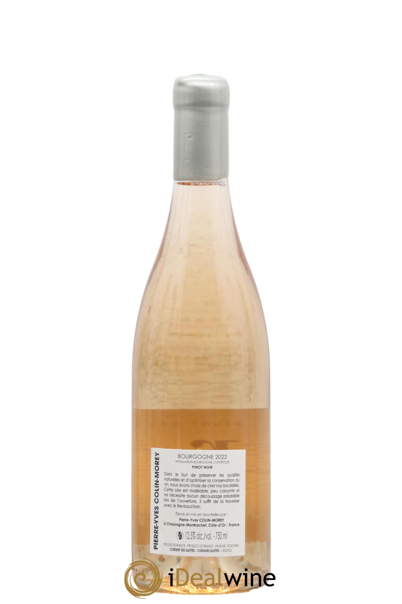 Bourgogne Rosé de Pinot Noir Pierre-Yves Colin Morey 2022 - Posten von 1 Flasche - 1