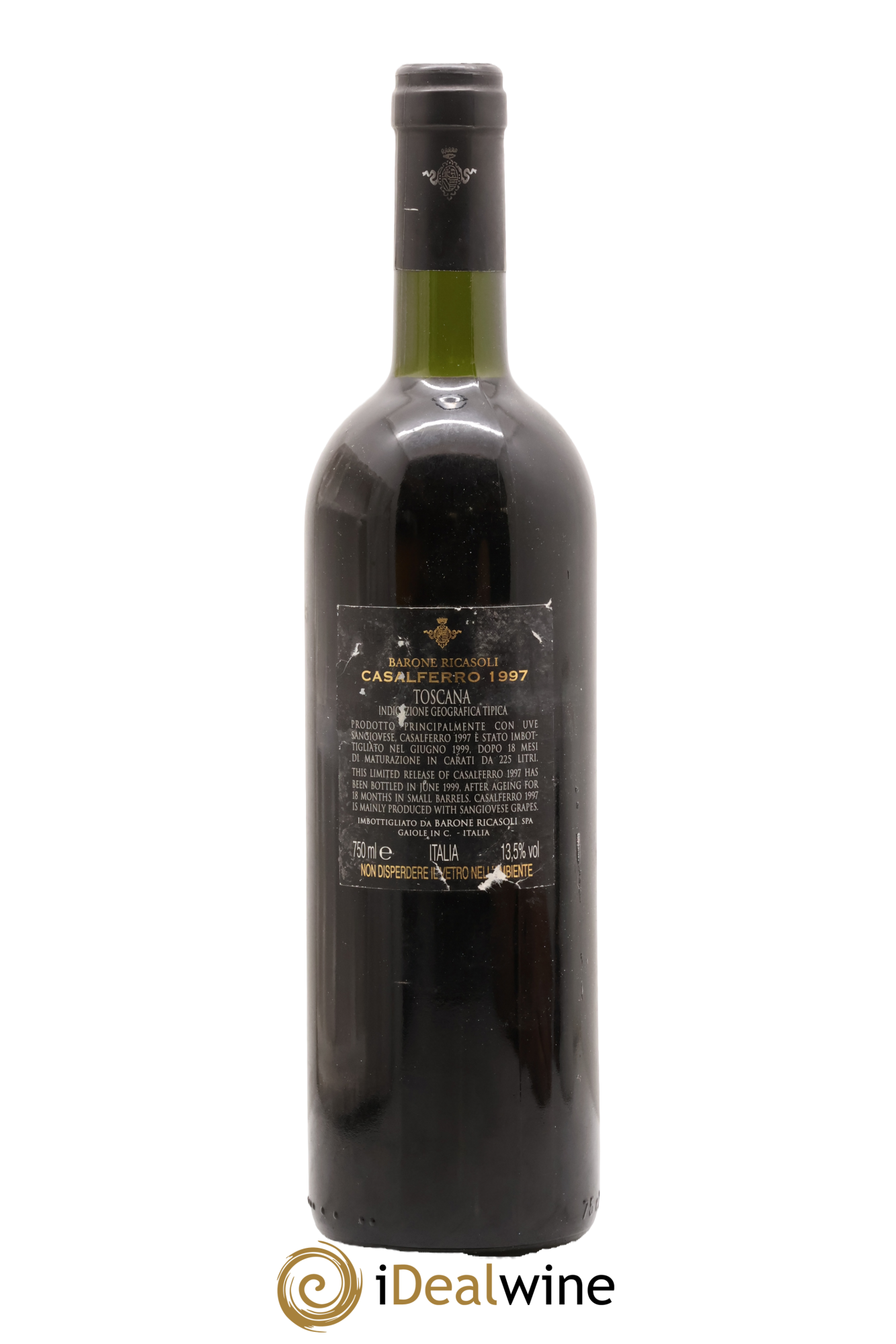 Toscana IGT Casalferro Ricasoli 1997 - Lot de 1 bouteille - 1