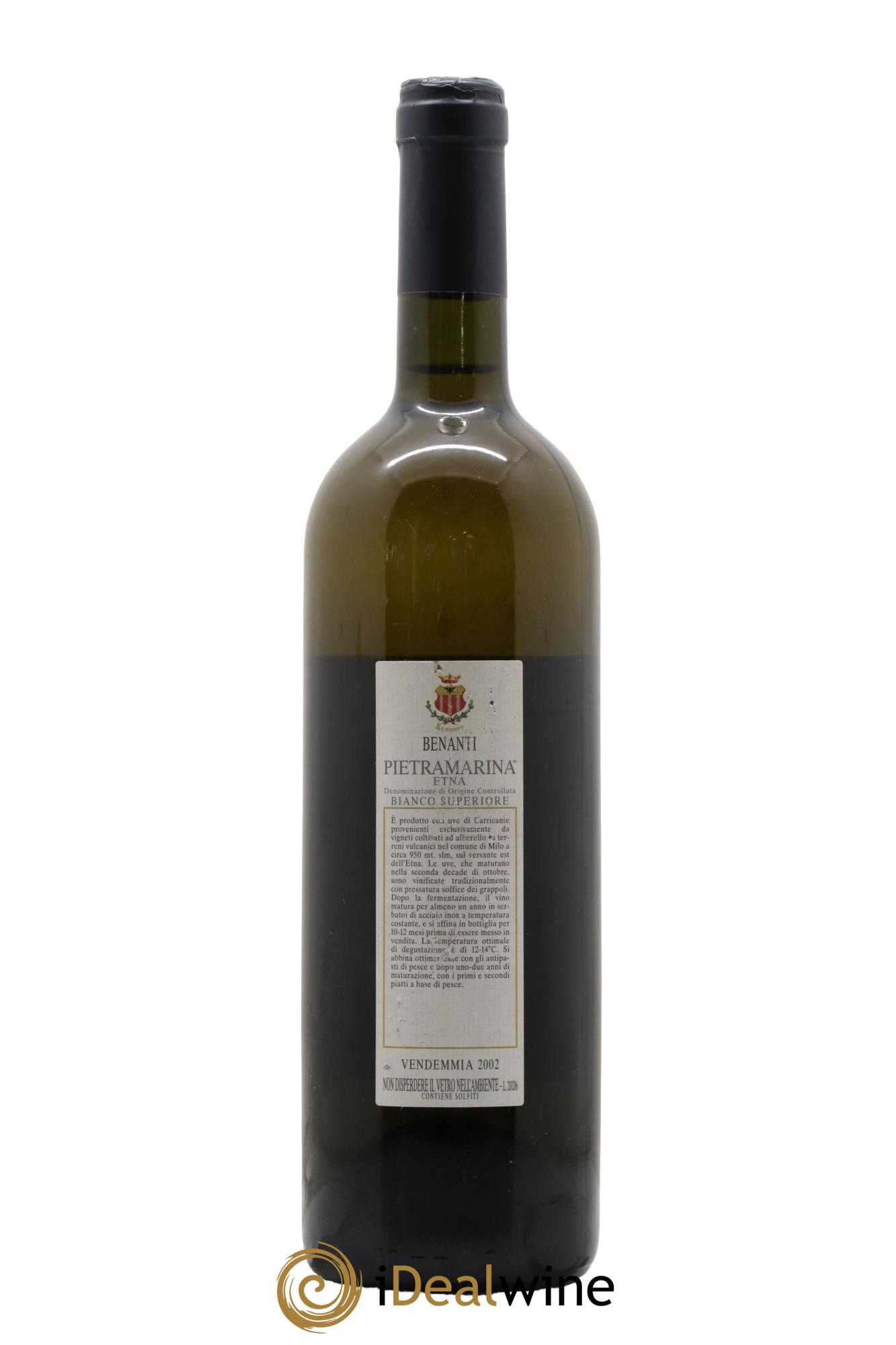 Italie 2002 - Lot de 1 bouteille - 1