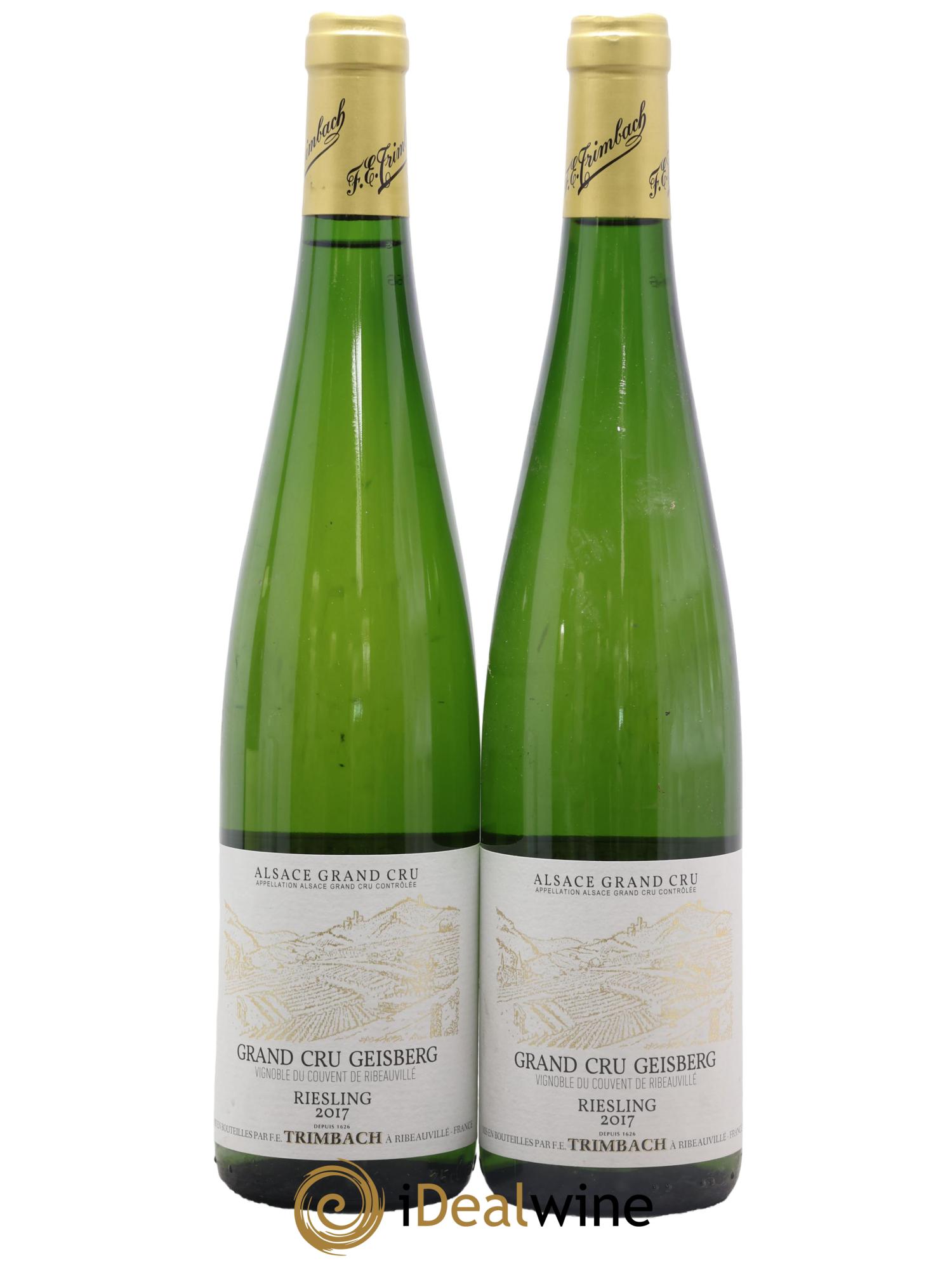 Alsace Riesling Grand Cru Geisberg Trimbach (Domaine) 2017 - Lot of 2 bottles - 0