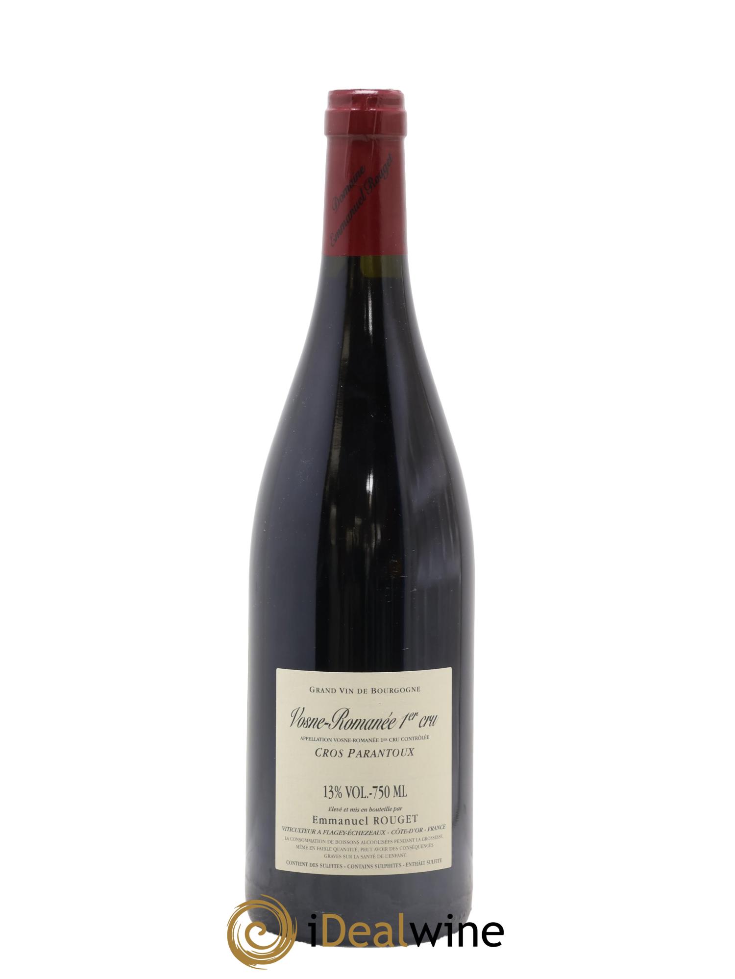 Vosne-Romanée 1er Cru Cros Parantoux Emmanuel Rouget 2022 - Lot of 1 bottle - 1