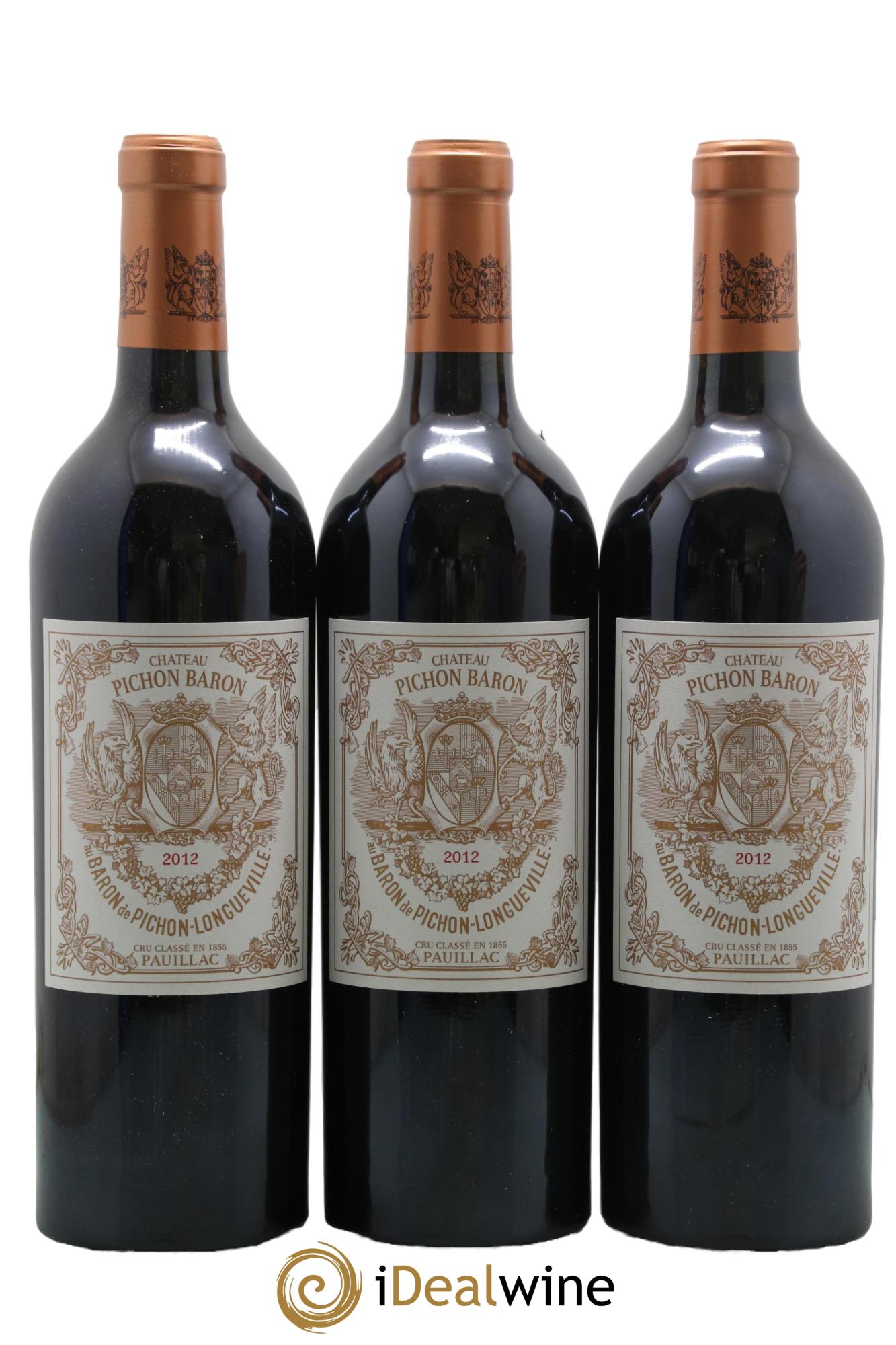 Pichon Longueville Baron 2ème Grand Cru Classé 2012 - Lot de 12 bouteilles - 3