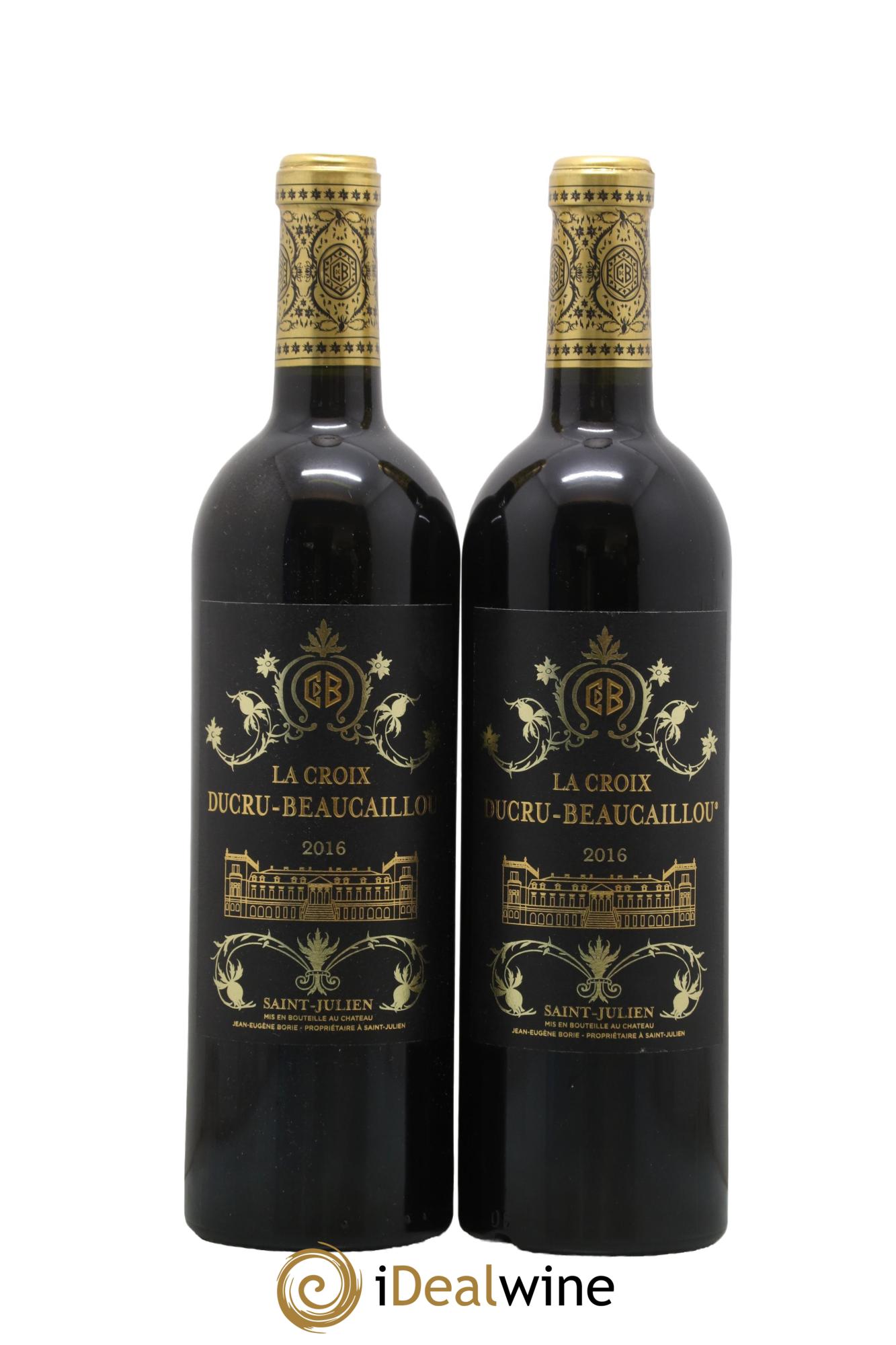 La Croix de Beaucaillou Second Vin 2016 - Lot of 2 bottles - 0