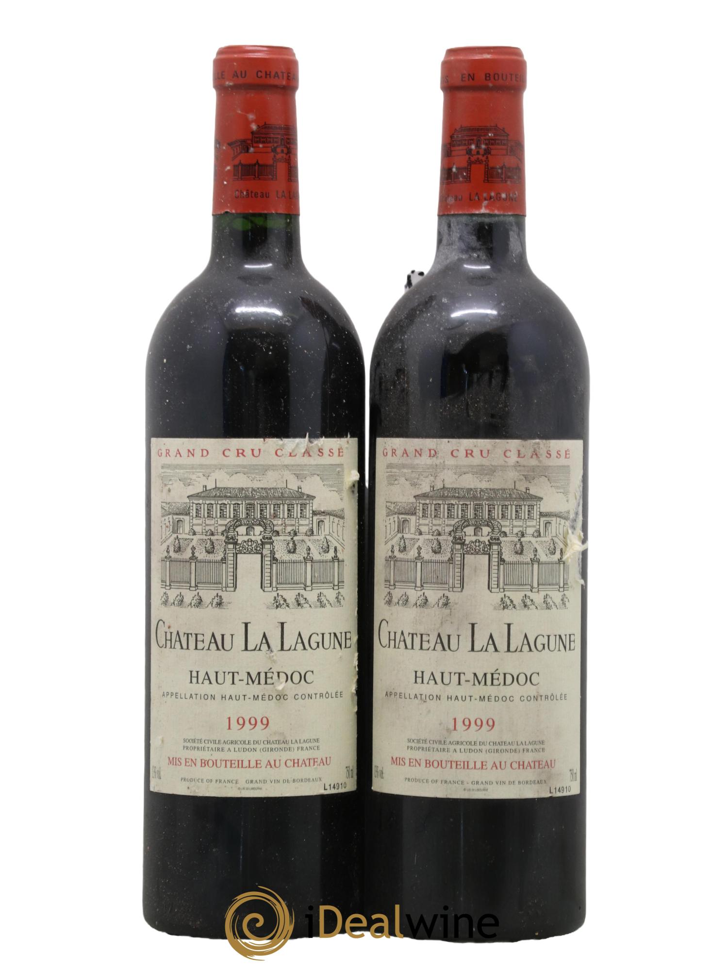Château la Lagune 3ème Grand Cru Classé 1999 - Lot de 2 bouteilles - 0