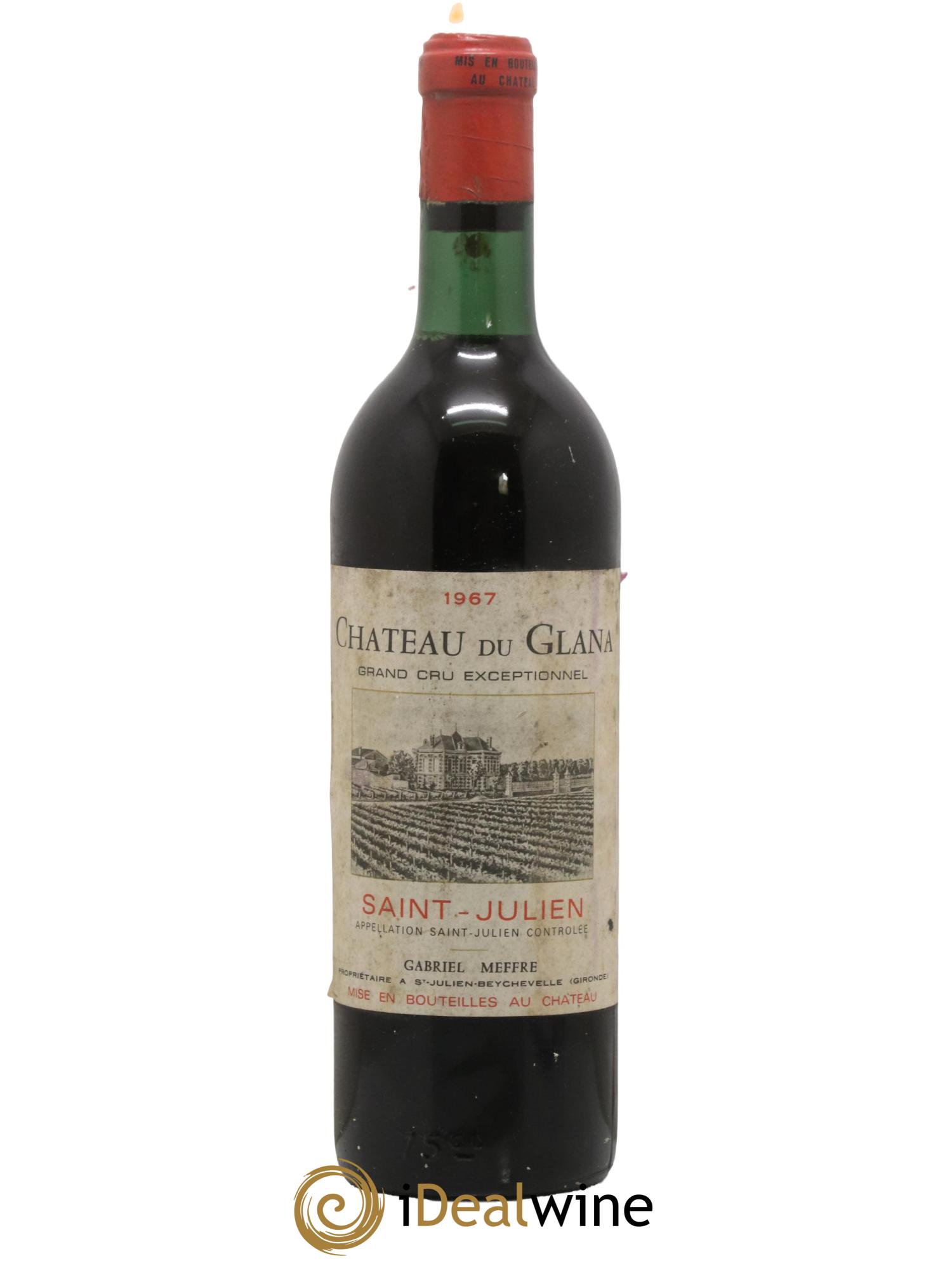 Château du Glana 1967 - Lot de 1 bouteille - 0