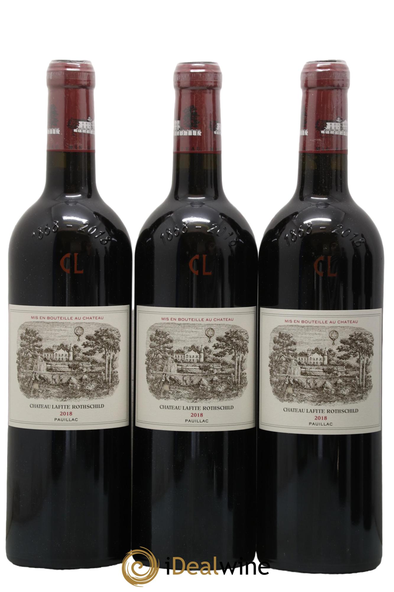 Château Lafite Rothschild 1er Grand Cru Classé 2018 - Lot of 6 bottles - 1