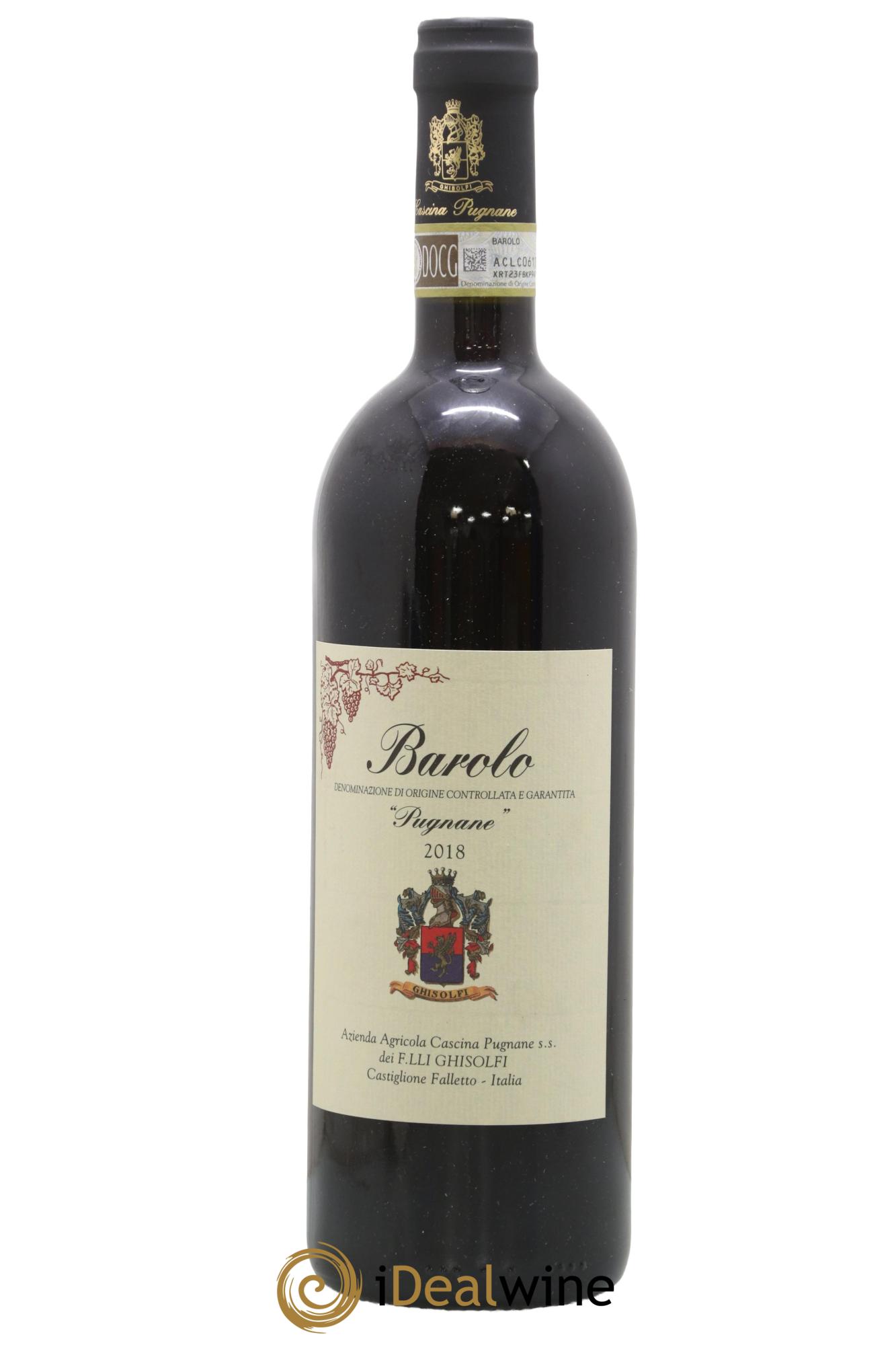 Barolo Cascina Pugnane 2018 - Lot de 1 bouteille - 0