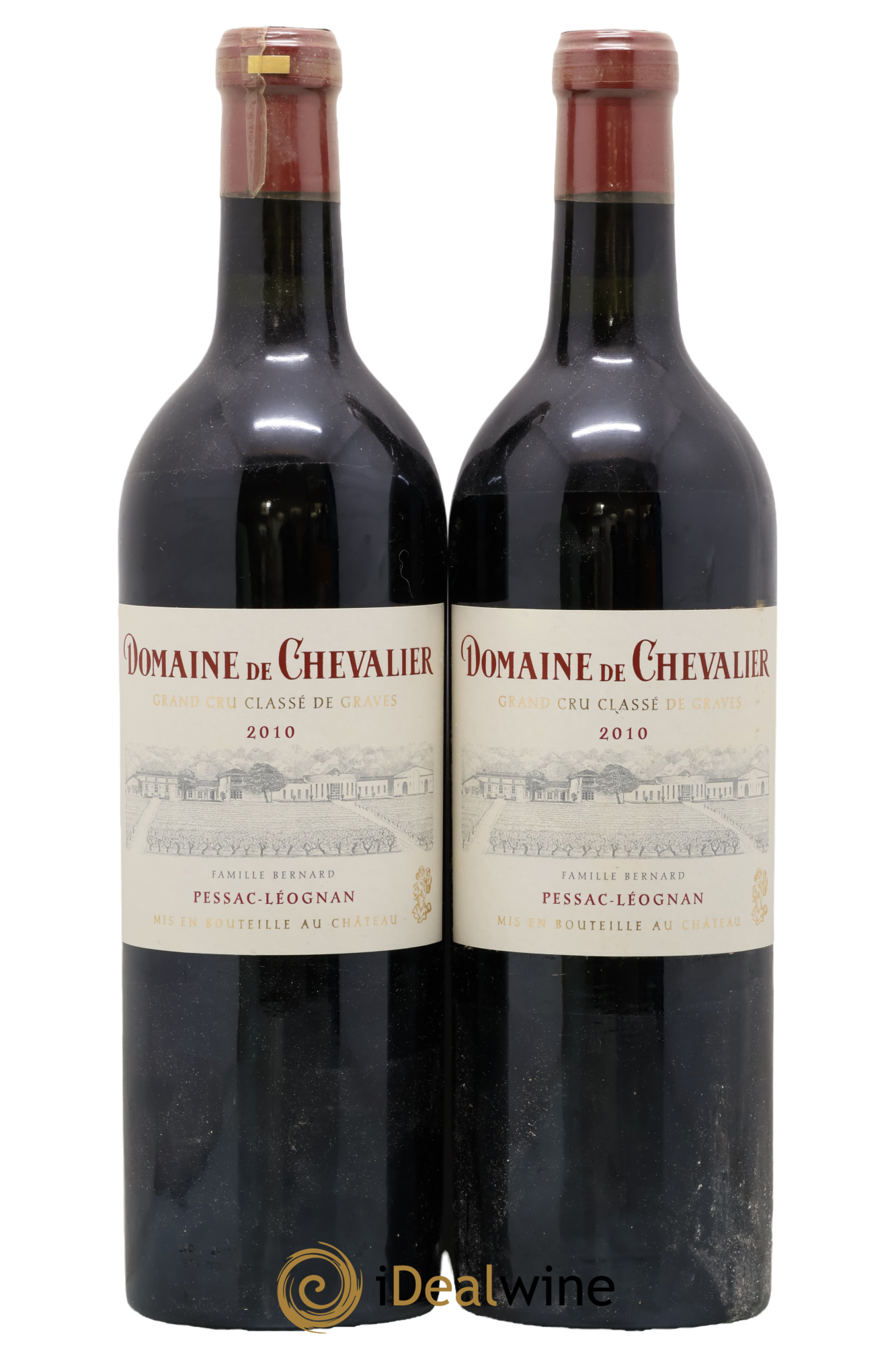 Domaine de Chevalier Cru Classé de Graves 2010 - Lot de 2 bouteilles - 0