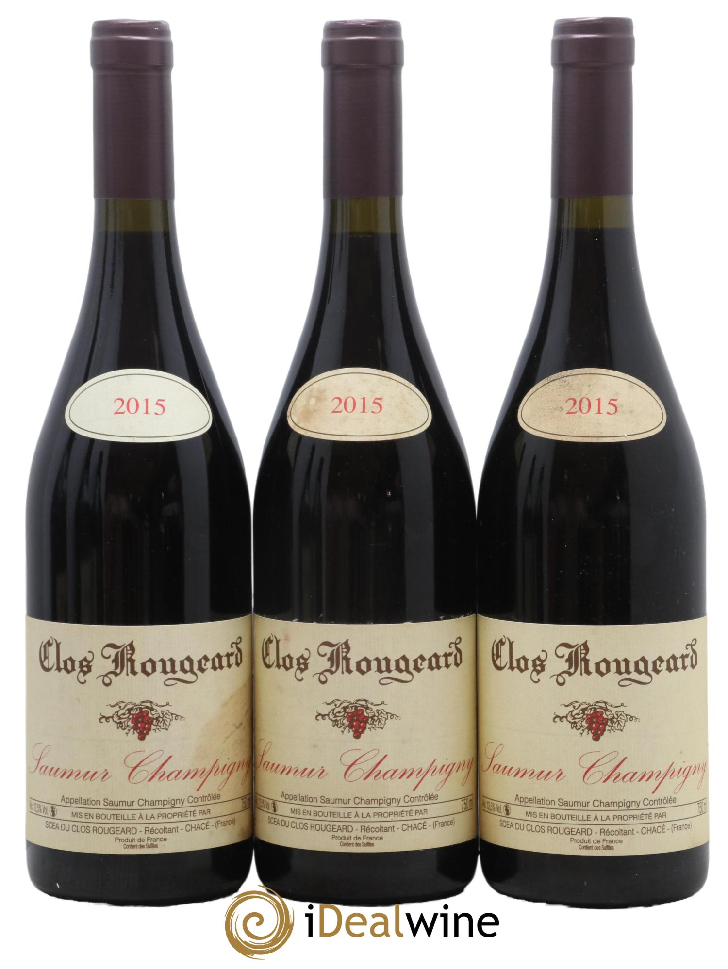 Saumur-Champigny Clos Rougeard 2015 - Posten von 3 Flaschen - 0