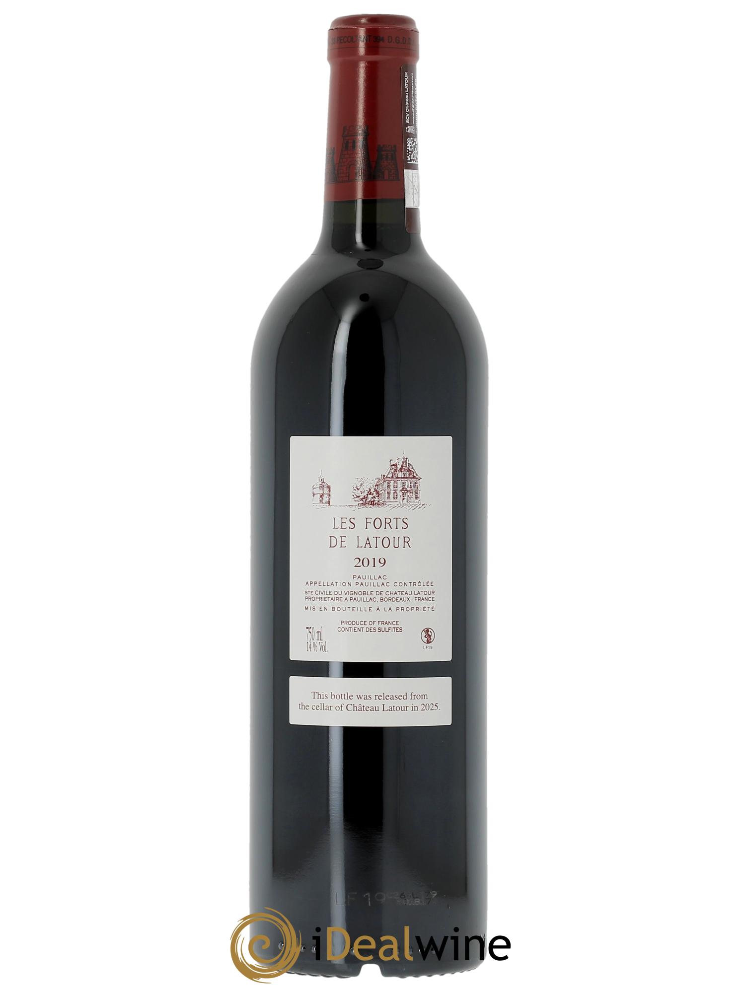 Les Forts de Latour Second Vin  2019 - Lotto di 1 bottiglia - 2