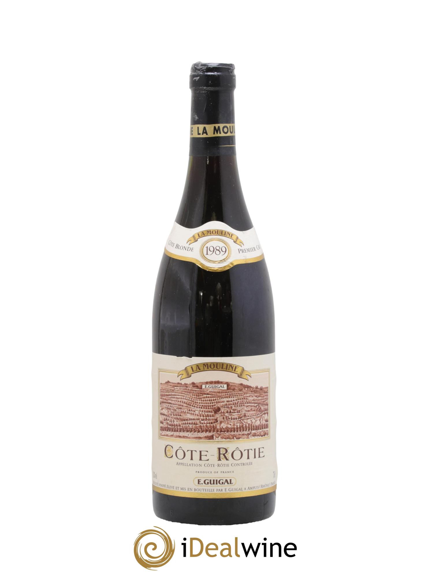 Côte-Rôtie La Mouline Guigal 1989 - Lot de 1 bouteille - 0