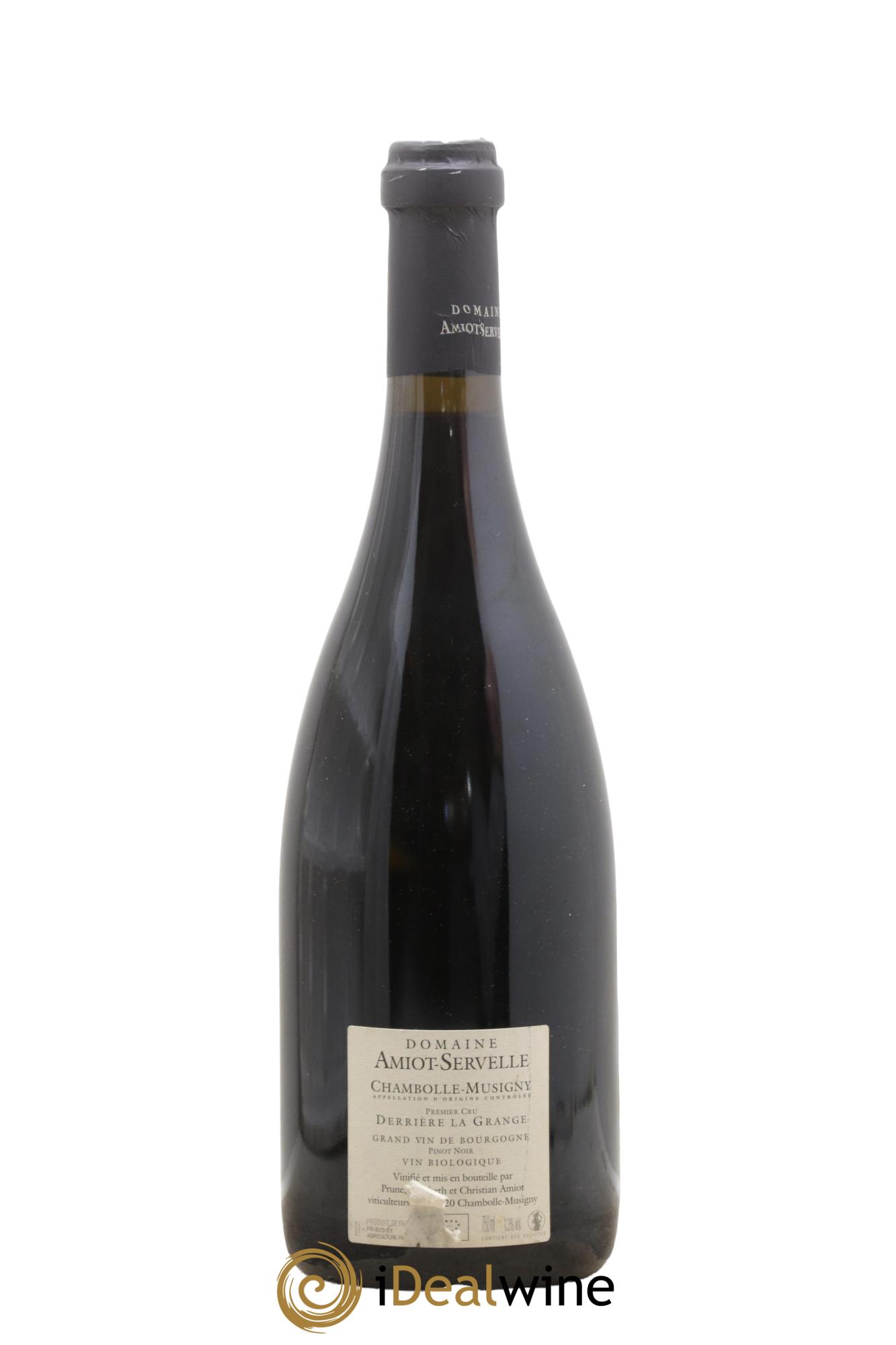 Chambolle-Musigny 1er Cru Derrière la Grange Amiot-Servelle 2012 - Lot of 1 bottle - 1