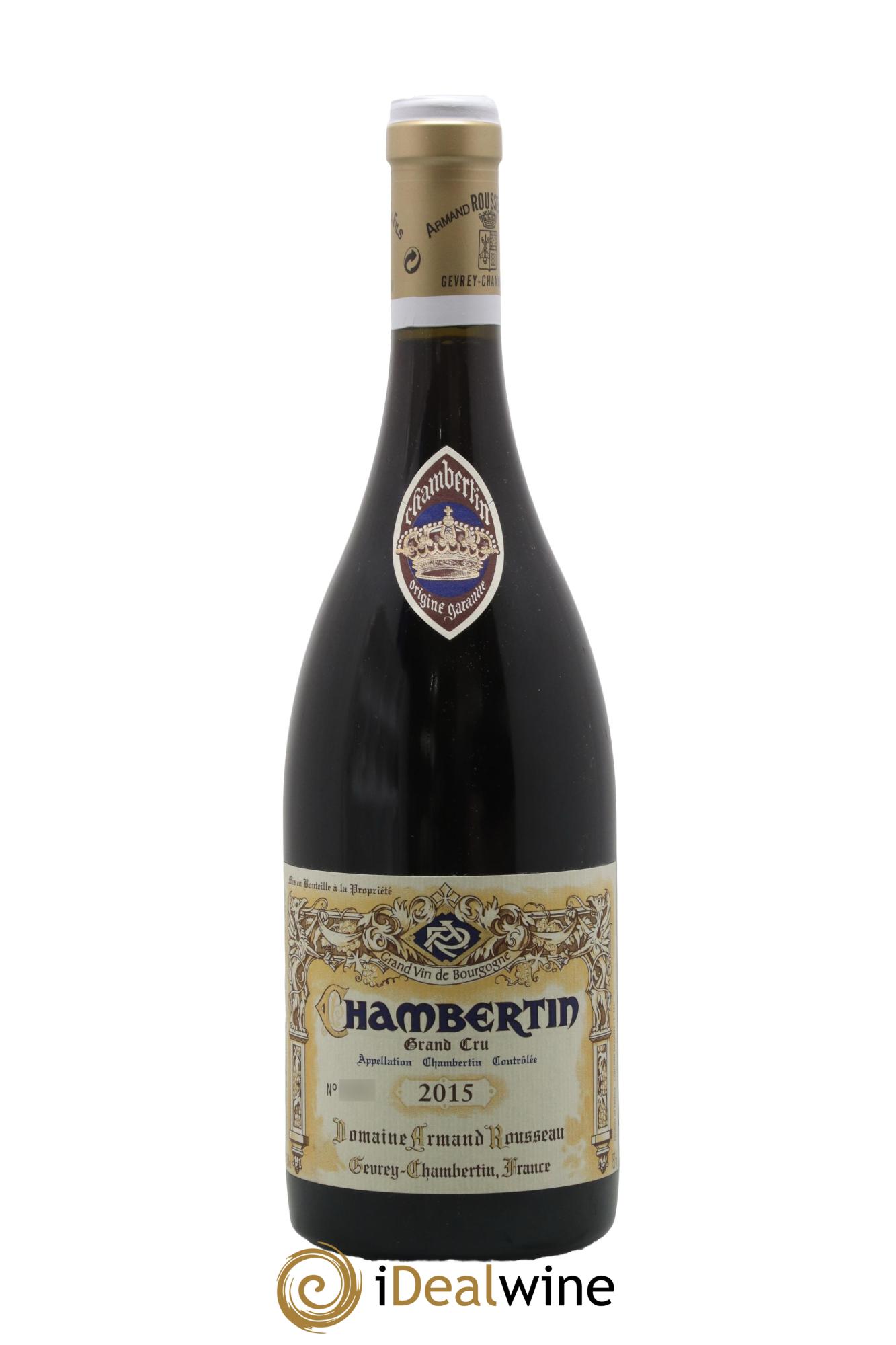 Chambertin Grand Cru Armand Rousseau (Domaine)  2015 - Lotto di 1 bottiglia - 0