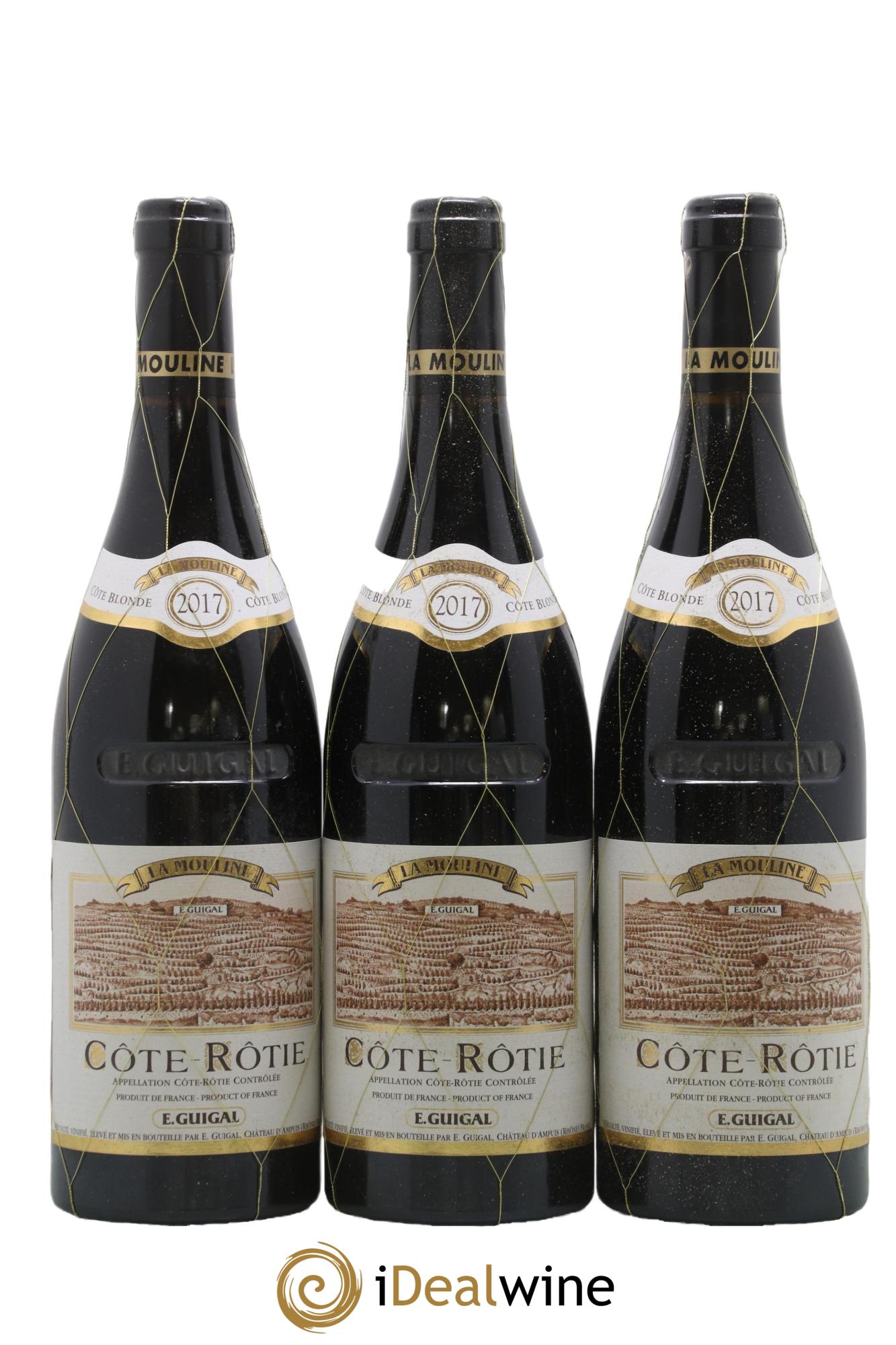 Côte-Rôtie La Mouline Guigal 2017 - Lotto di 6 bottiglie - 3