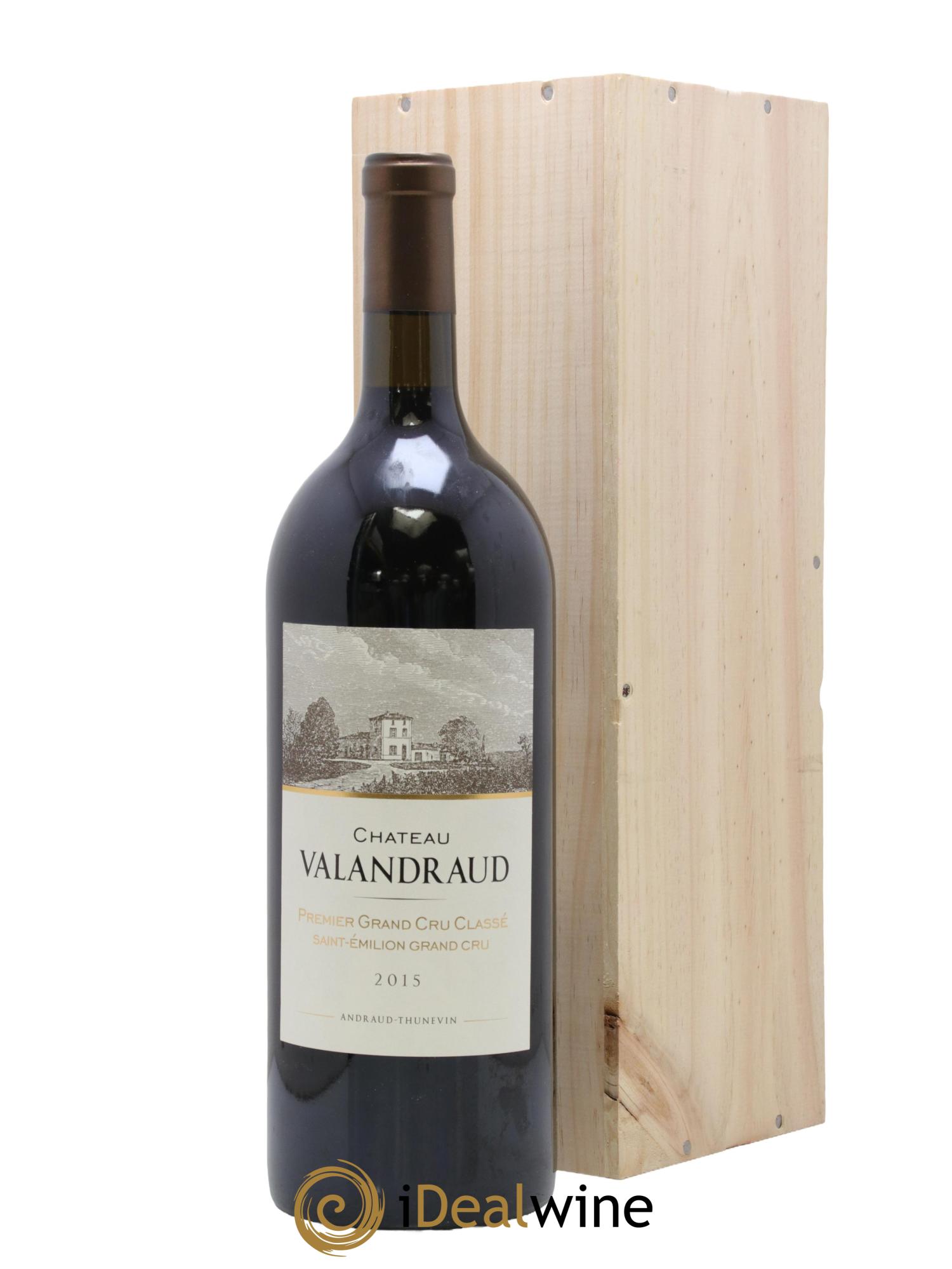 Château de Valandraud 1er Grand Cru Classé B depuis 2012 2015 - Lot of 1 magnum - 0