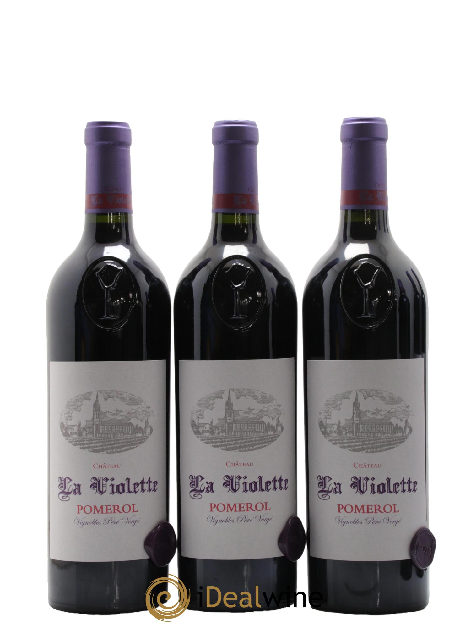 Château la Violette  2015 - Lot de 6 bouteilles - 1
