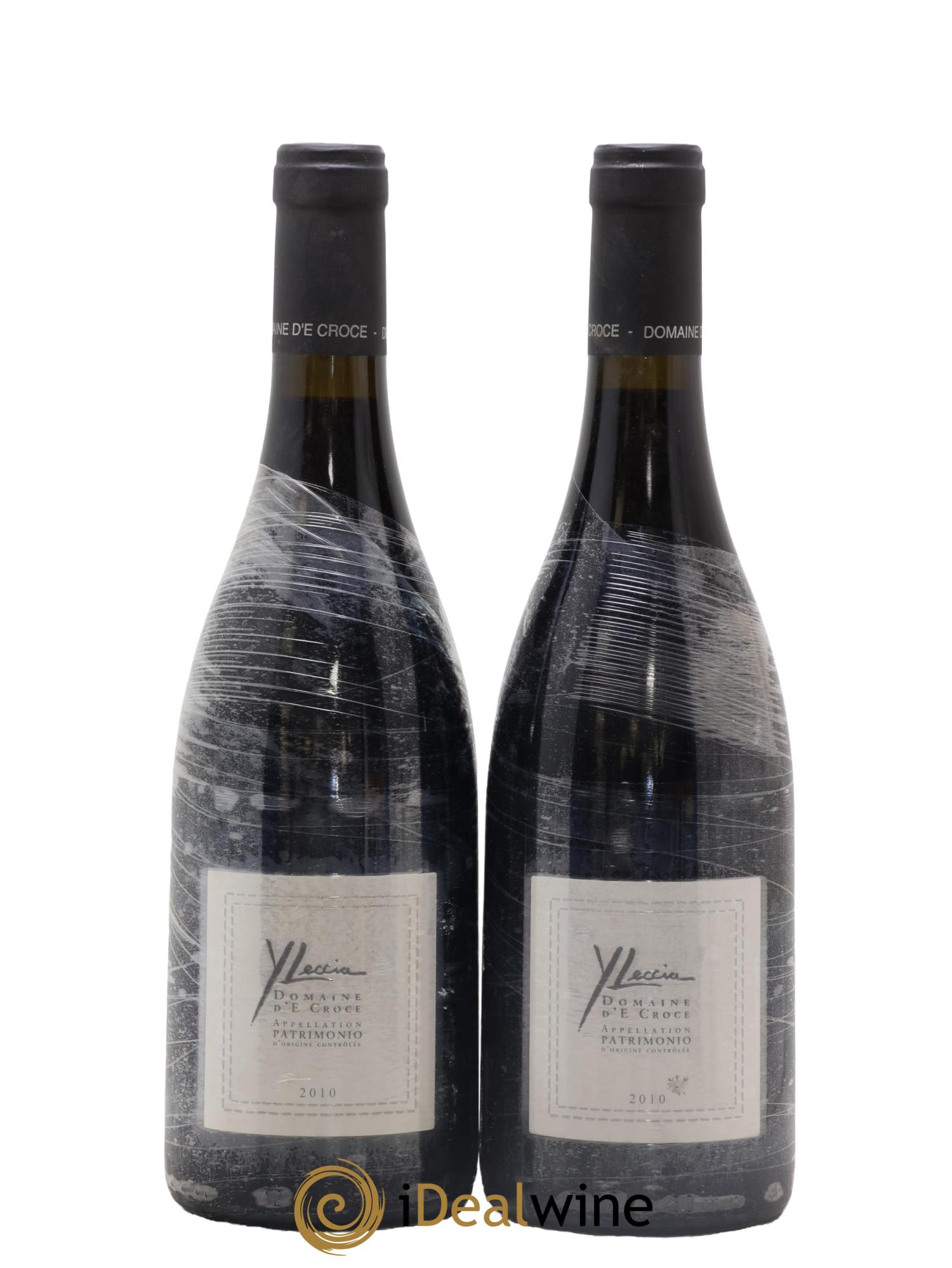 Patrimonio Domaine d' E. Croce Yves Leccia 2010 - Lot de 2 bouteilles - 0
