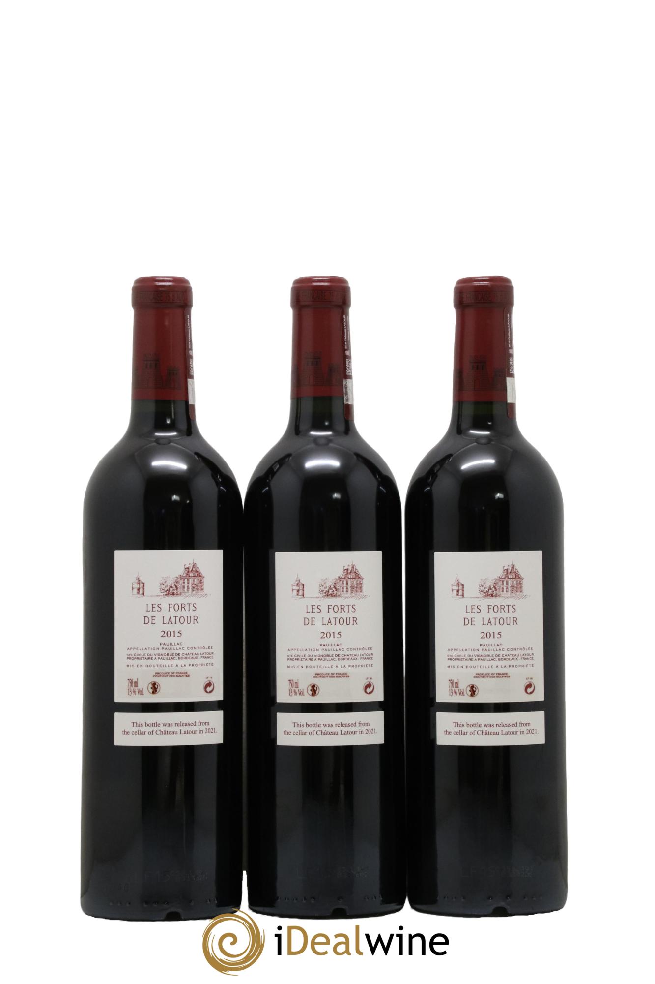 Les Forts de Latour Second Vin 2015 - Lot de 6 bouteilles - 4