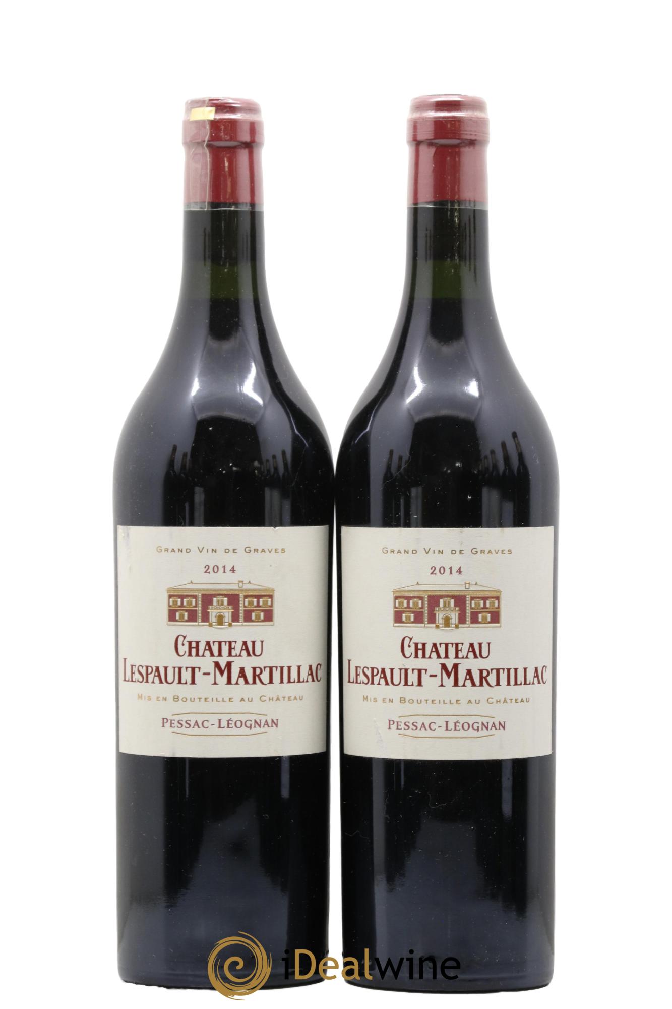 Château Lespault-Martillac 2014 - Lot de 2 bouteilles - 0