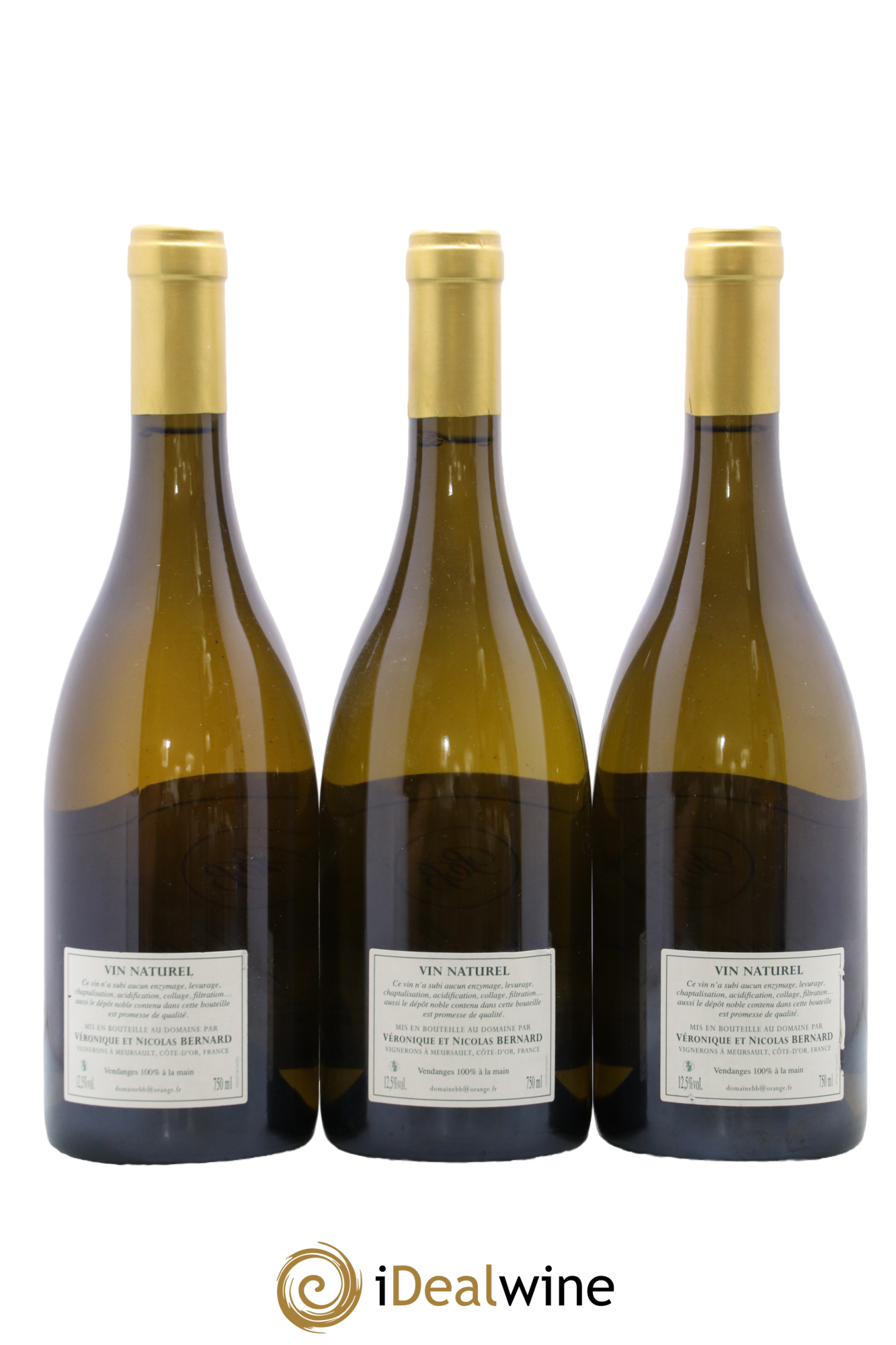 Puligny-Montrachet 1er Cru La Garenne Bernard Bonin 2014 - Lot de 3 bouteilles - 1