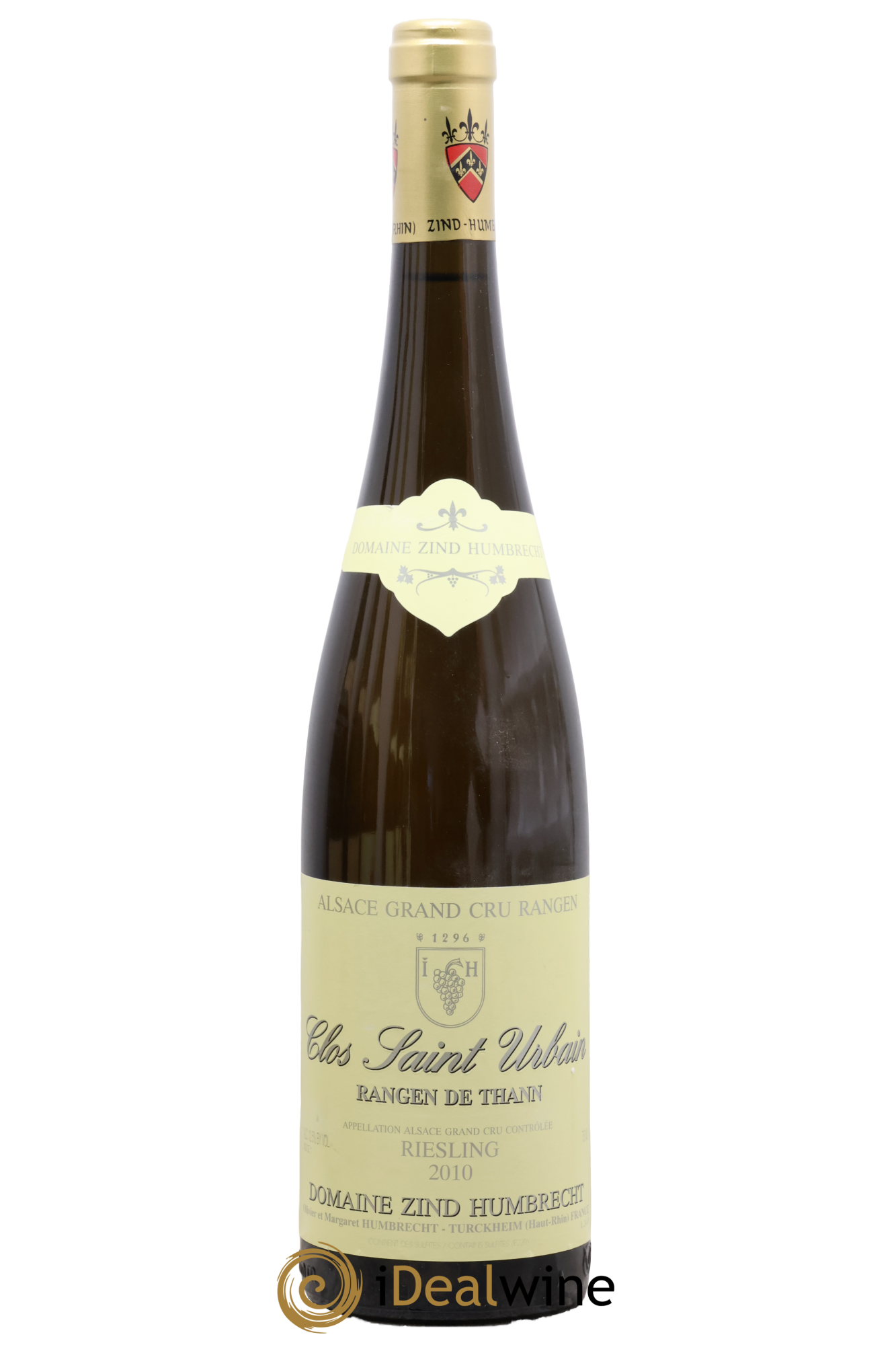 Alsace Riesling Grand Cru Rangen de Thann Clos Saint Urbain Zind-Humbrecht (Domaine) 2010 - Posten von 1 Flasche - 0