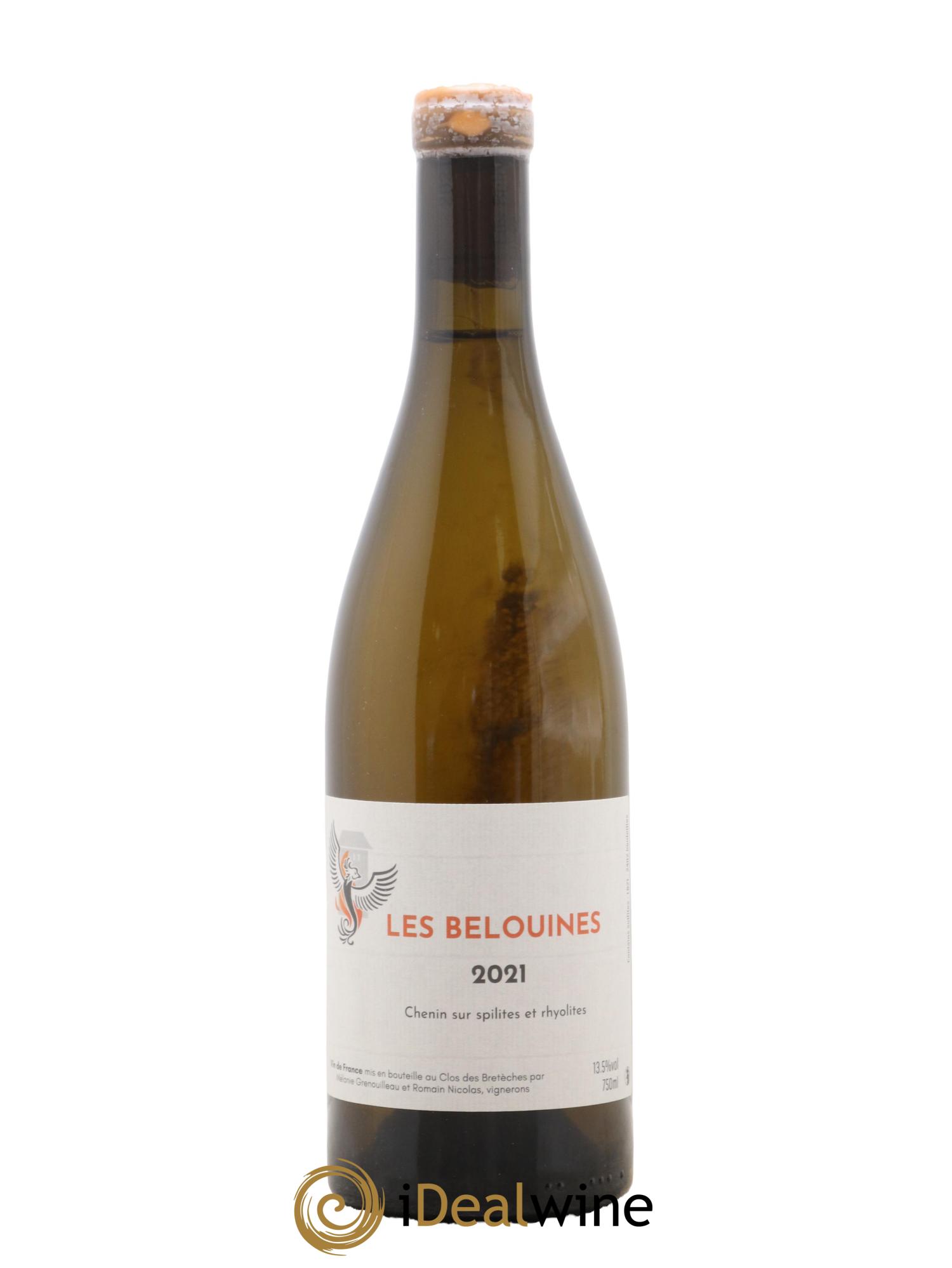 Vin de France Clos des Bretèches Les Belouines 2021 - Lot de 1 bouteille - 0