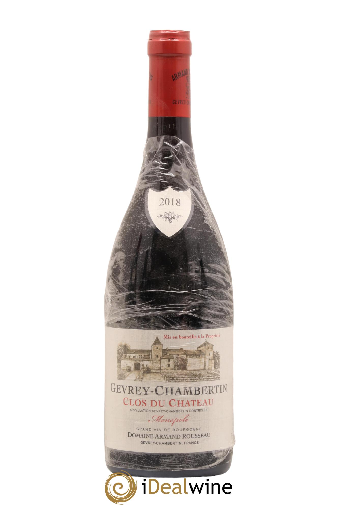 Gevrey-Chambertin Clos du Château Armand Rousseau (Domaine) 2018 - Lot de 1 bouteille - 0